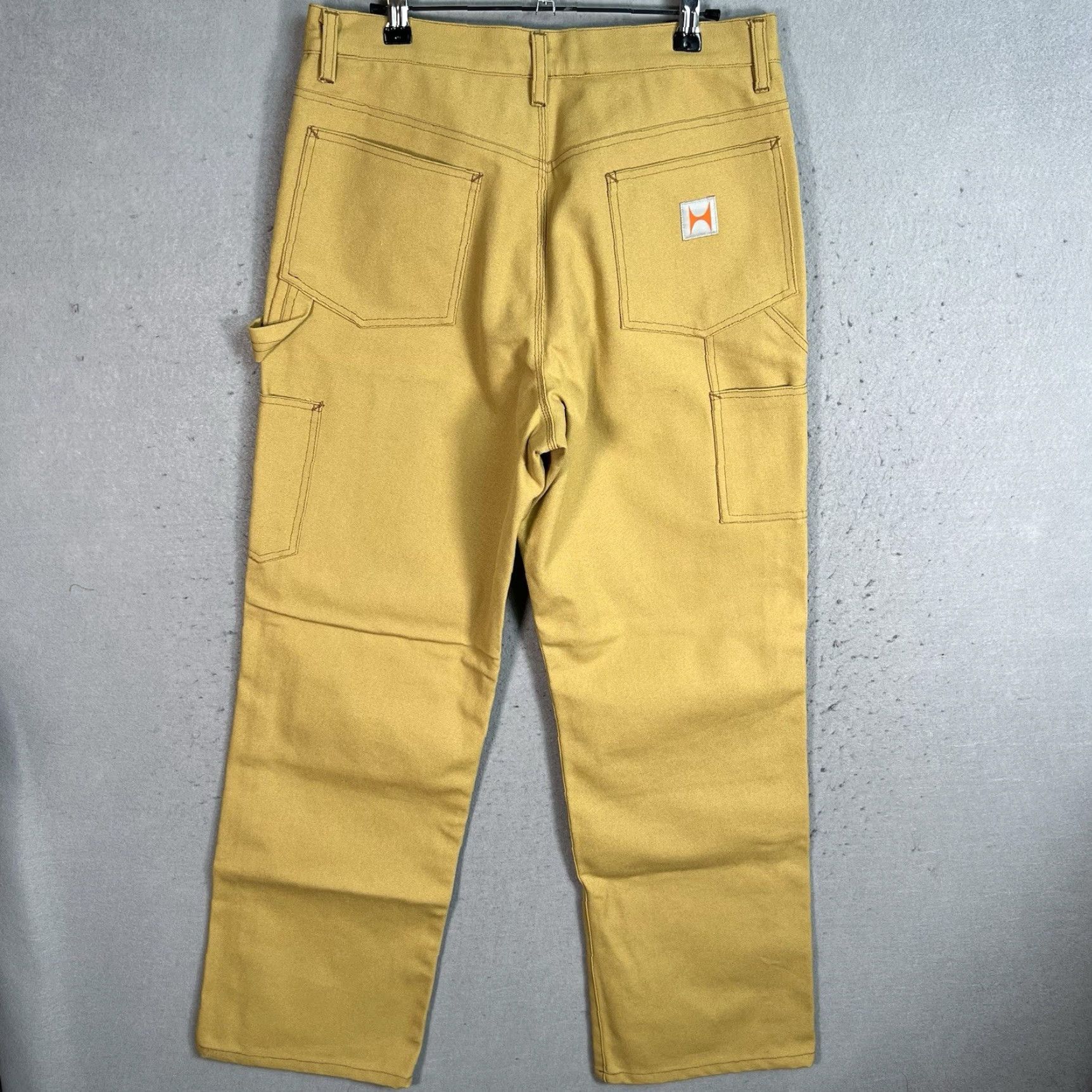 Doublet VINTAGE Hayato Japan Carpenter Pants Straight Leg Small Mens Cotton Black Style 90s Size US 29 - 2 Thumbnail