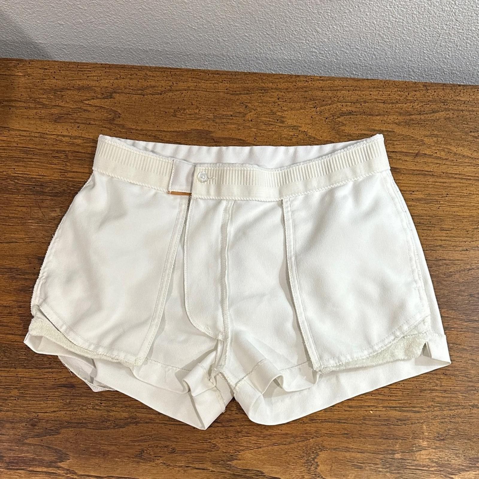 Other Paul Sullivan Sportswear Stylish White Shorts Tan Accents Size US 32 / EU 48 - 4 Thumbnail