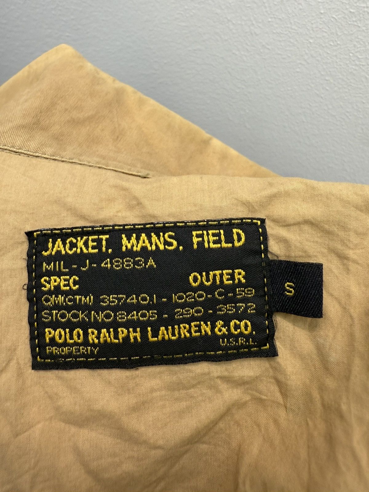 Polo Ralph Lauren Polo Ralph Lauren Military Field Army Combat Jacket Size US S / EU 44-46 / 1 - 7 Thumbnail