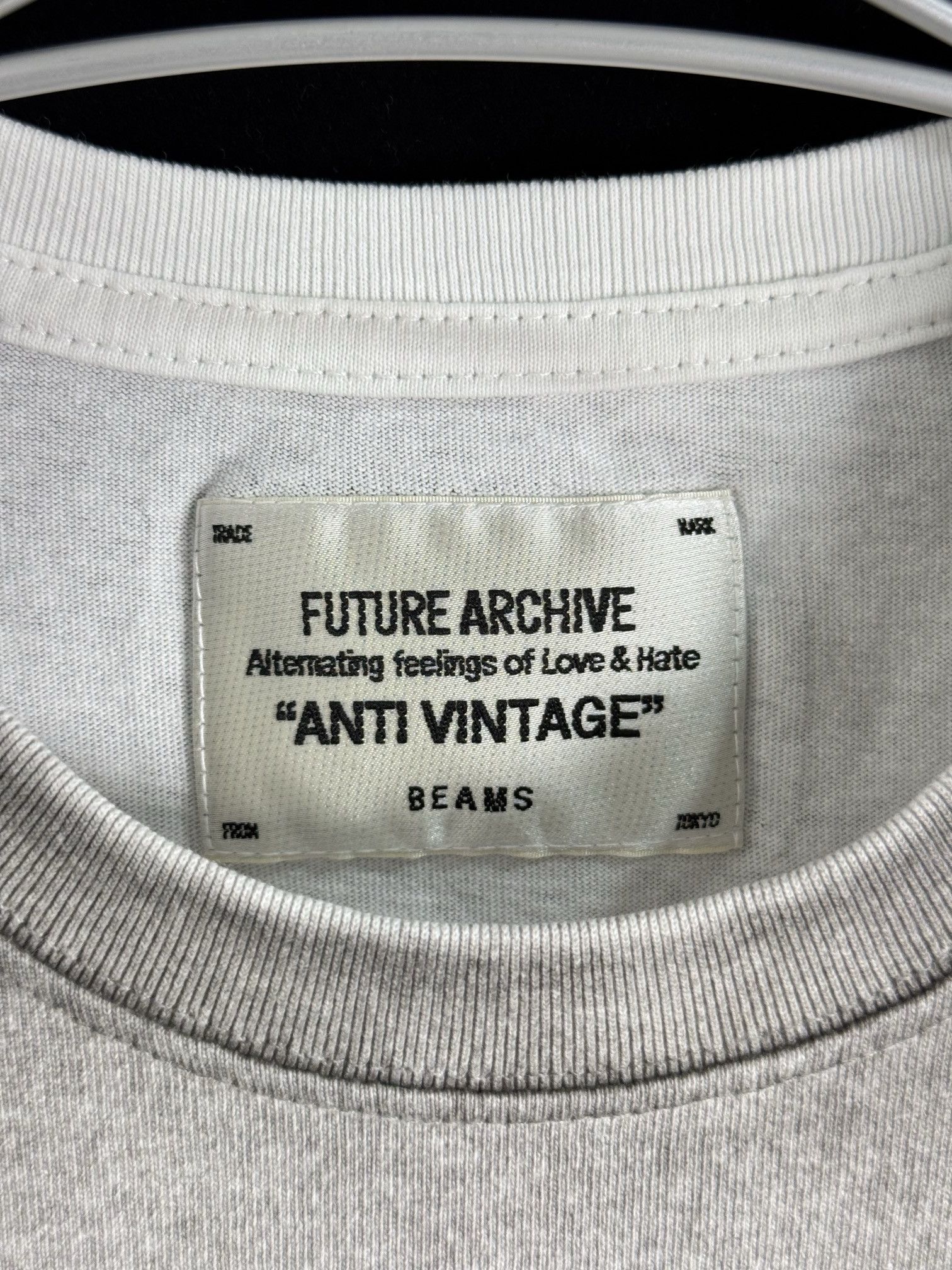 Japanese Brand UNWORN* FUTURE ARCHIVE / CHEMICAL WASHED T-SHIRT BEAMS Size US S / EU 44-46 / 1 - 3 Thumbnail
