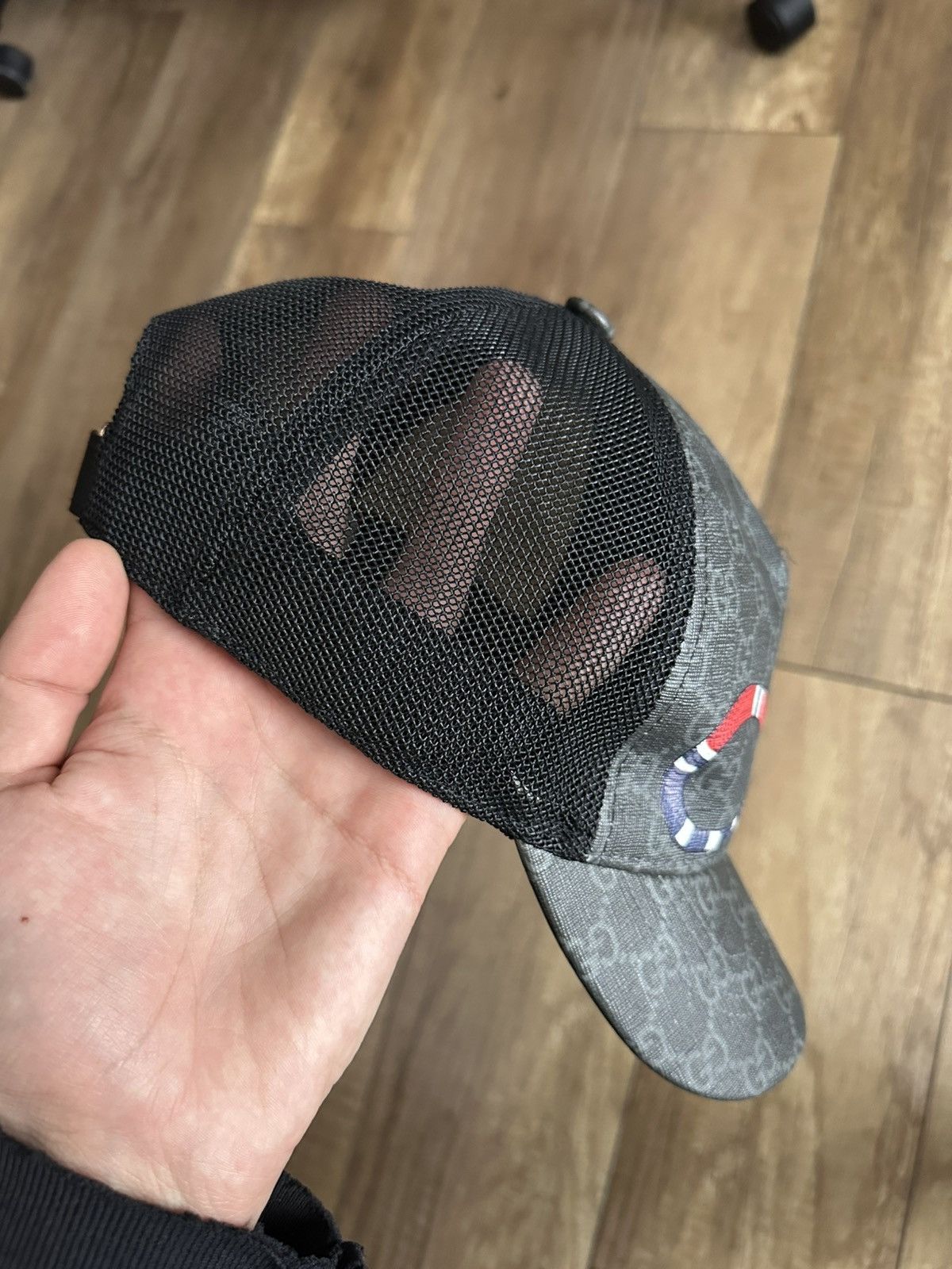 Gucci Gucci Kingsnake Baseball Cap Hat Italy Size ONE SIZE - 5 Thumbnail