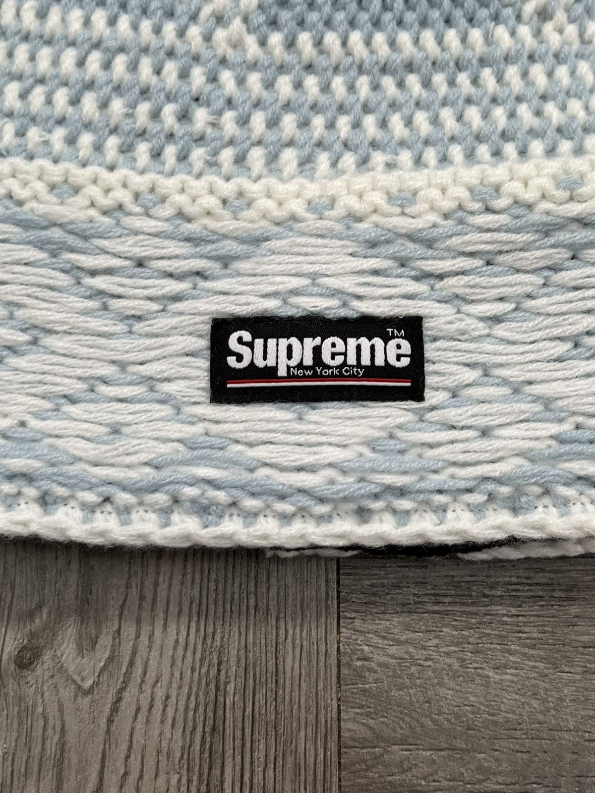 Supreme Diamond Beanie Light Blue