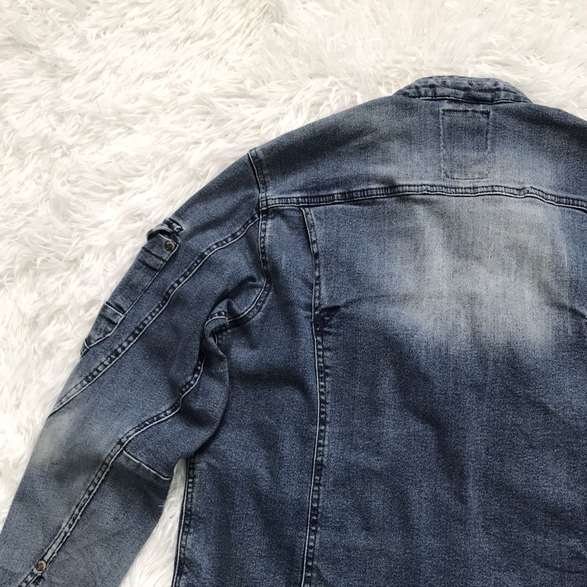 Japanese Brand I’Z Frontier toughness stretch denim jacket Size US M / EU 48-50 / 2 - 10 Thumbnail
