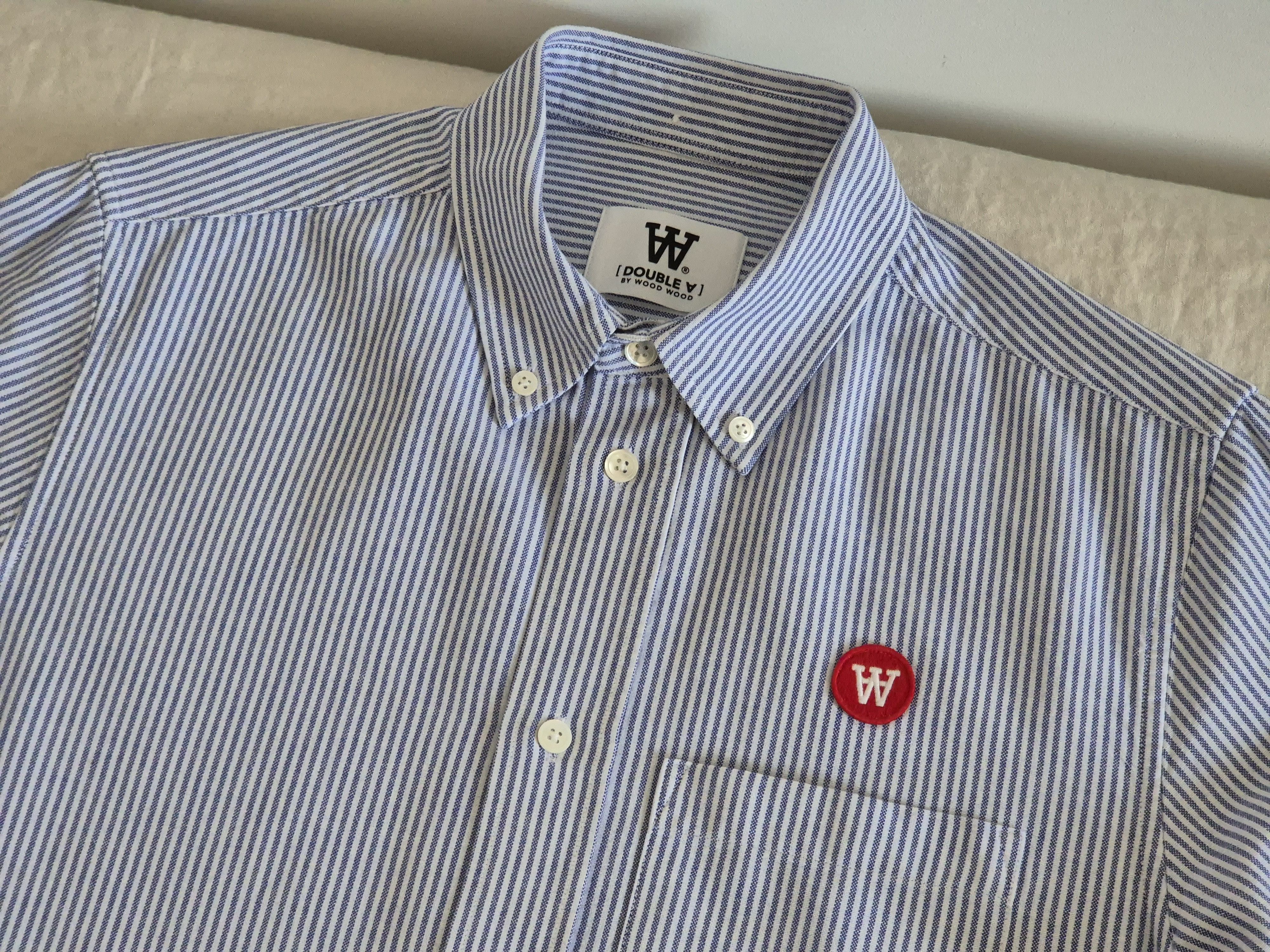 Wood Wood Tod striped shirt Size US S / EU 44-46 / 1 - 1 Thumbnail