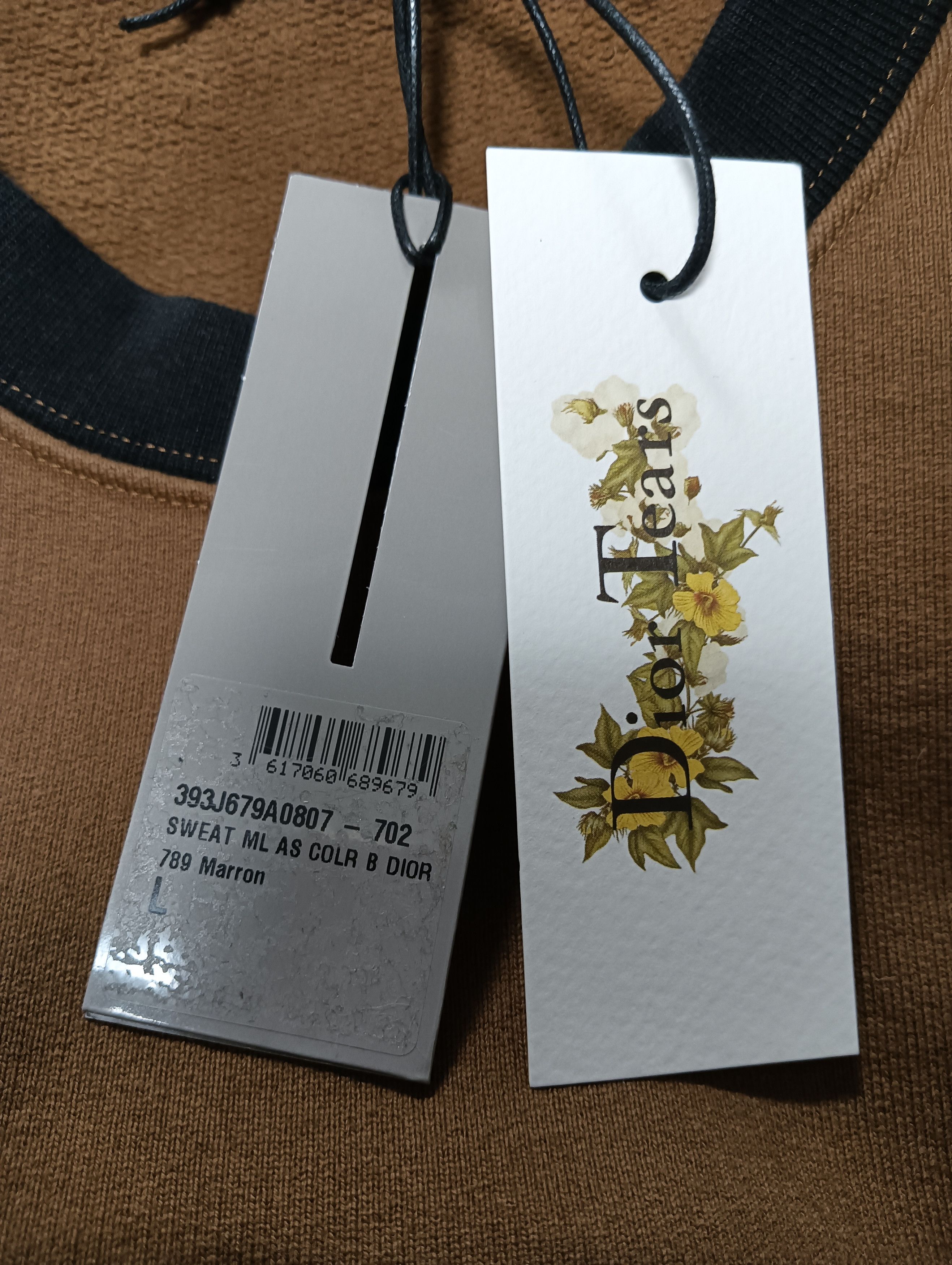 Dior Dior Tears 47 Sweatshirt Size US XL / EU 56 / 4 - 8 Thumbnail