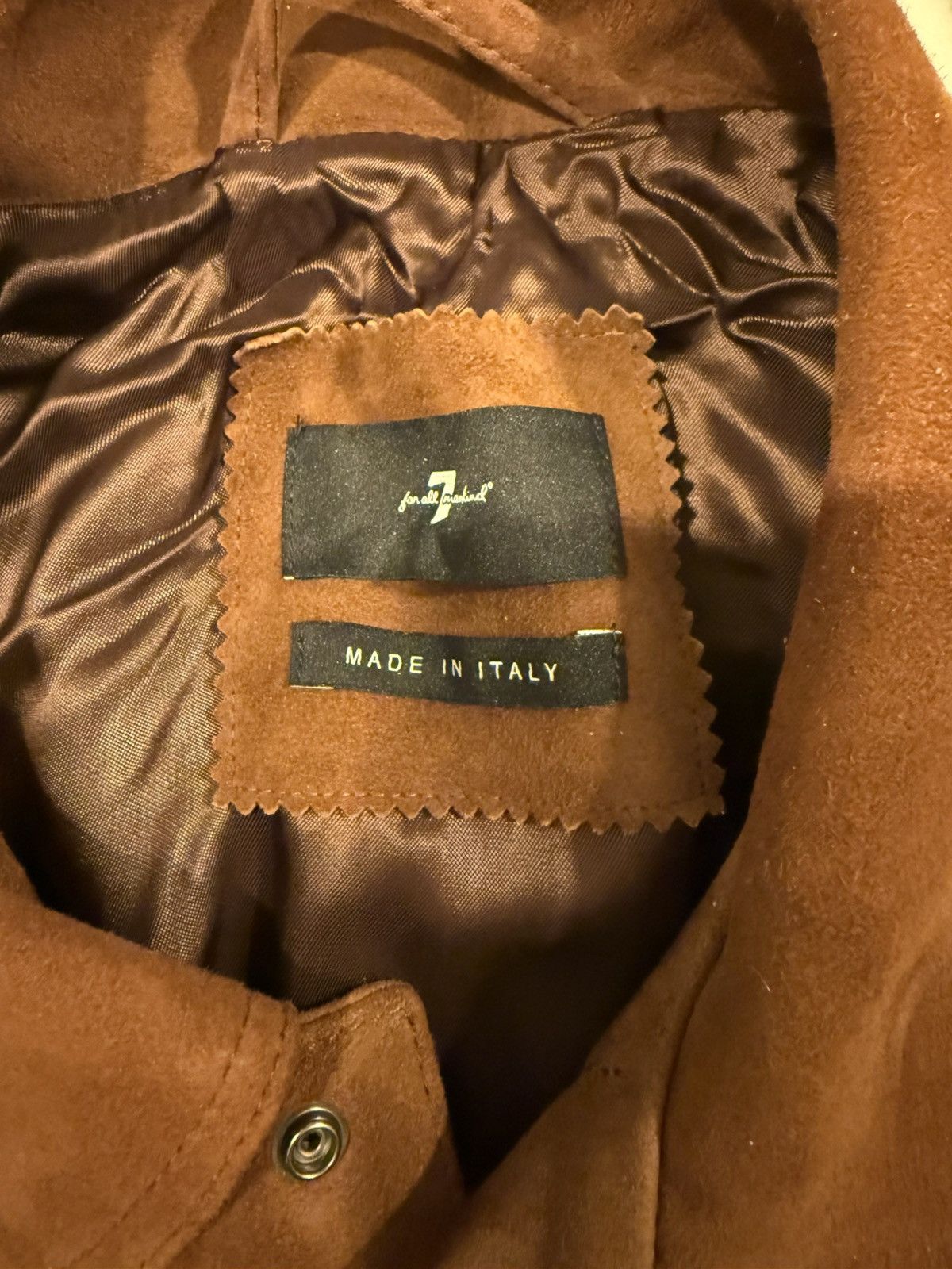 7 For All Mankind Suede Trucker Jacket worn only twice Size US L / EU 52-54 / 3 - 2 Thumbnail
