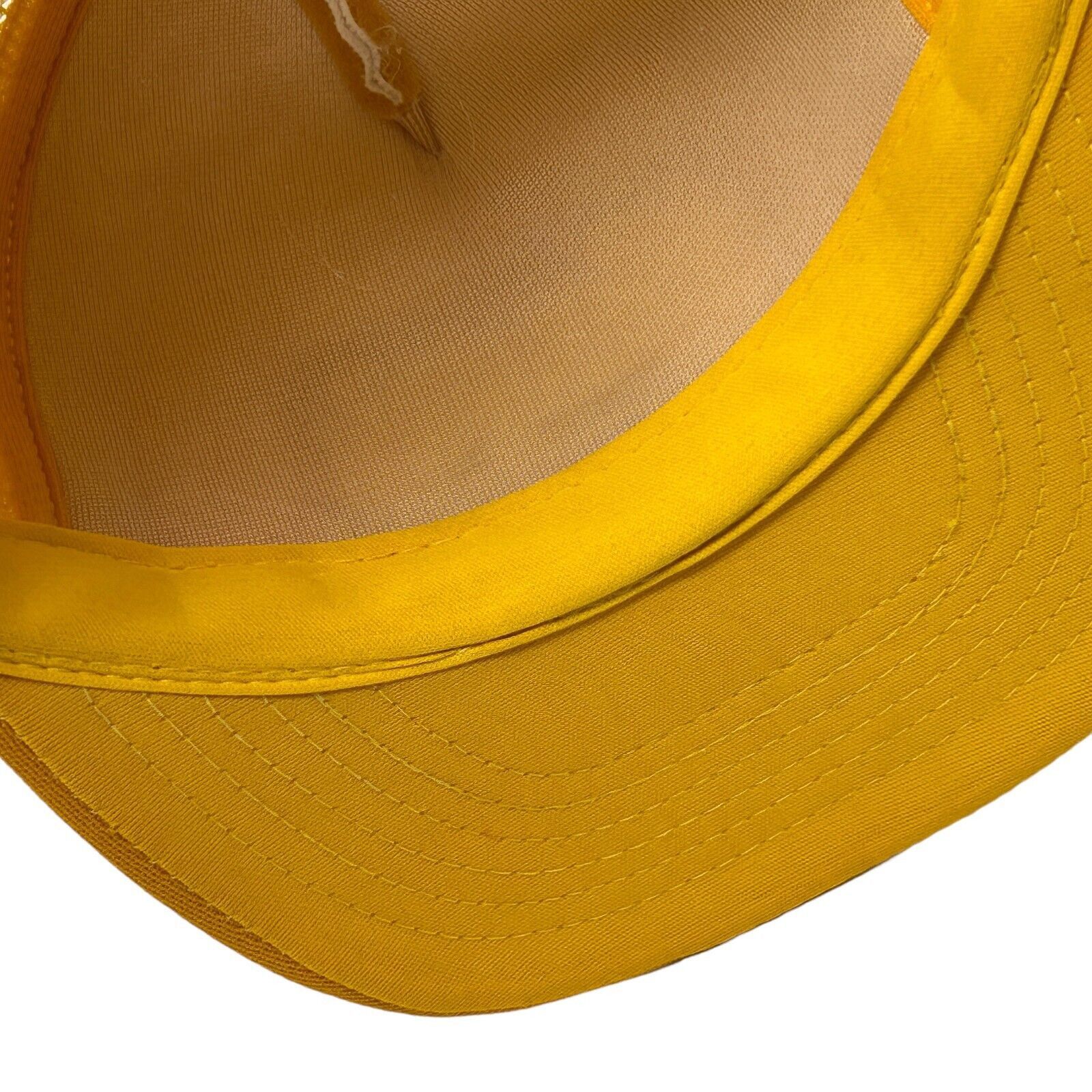 Vintage Vintage 80s KW Pipeline Inc Trucker Hat Baseball Cap Yellow Size ONE SIZE - 5 Thumbnail