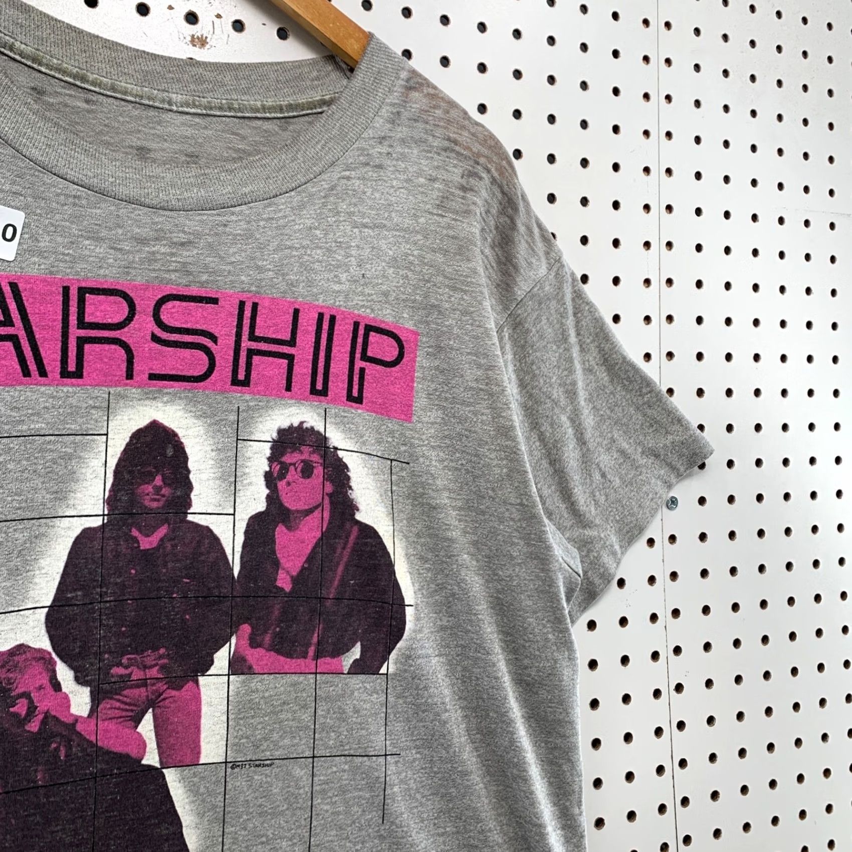Vintage VINTAGE Starship Shirt Mens L Gray ITS NOT OVER Music 80s Single Stitch 22x27 Size US L / EU 52-54 / 3 - 6 Thumbnail