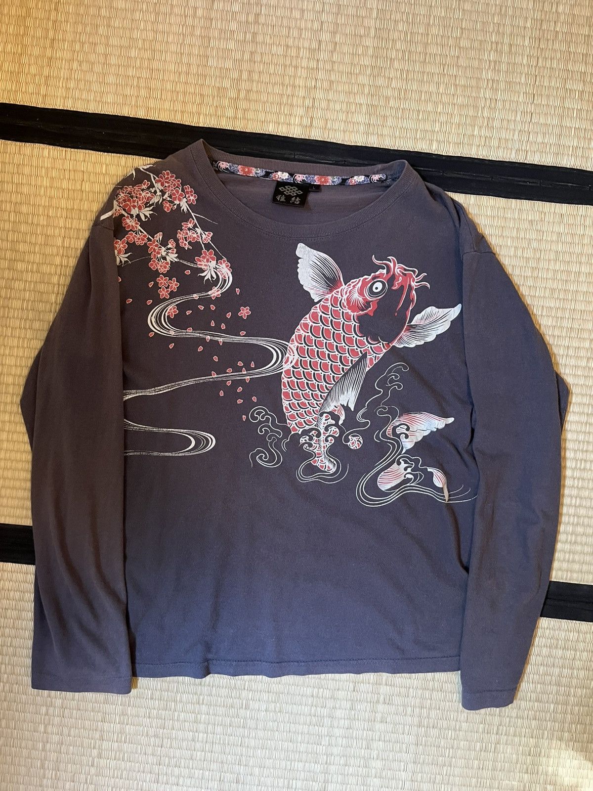 Japanese Brand Vintage Japanese Bullet Noise Style Sukajan Longsleeve Size US L / EU 52-54 / 3 - 1 Thumbnail