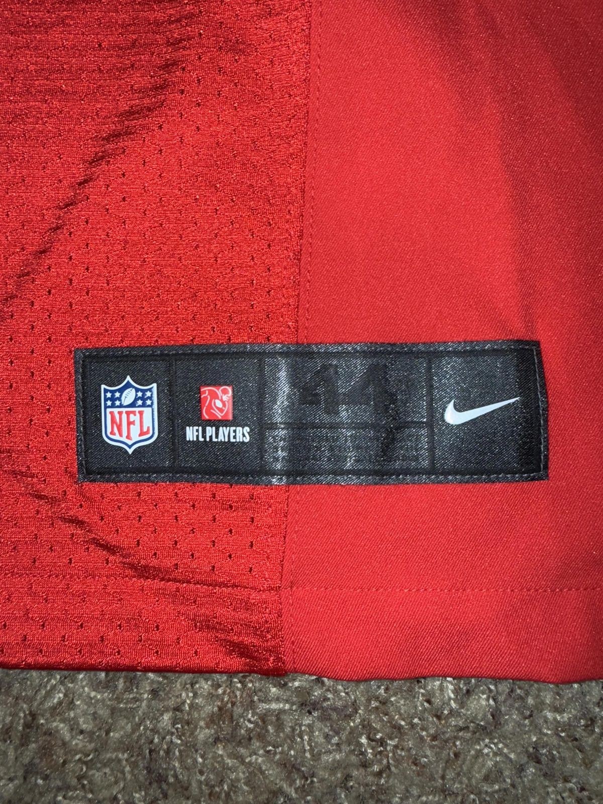 Nike 2014 Nike Men’s Tempa Bay Buccaneers Darrelle Revis Vapor Home Jersey Size US XL / EU 56 / 4 - 4 Thumbnail