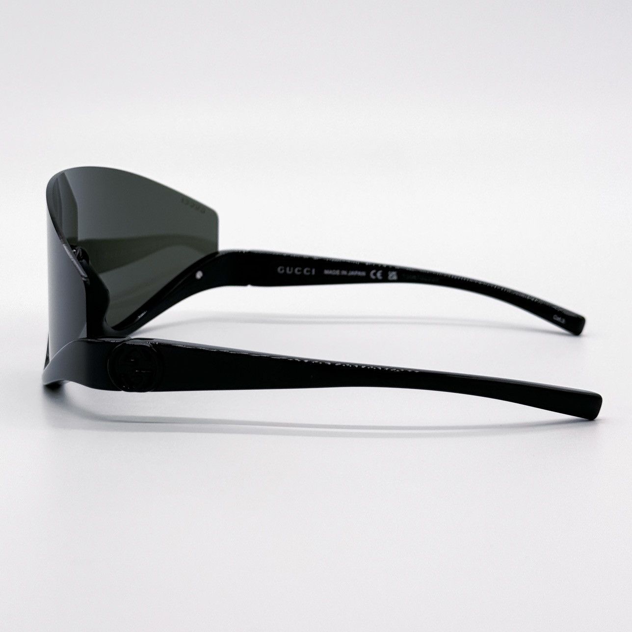 Gucci NEW GUCCI GG1650S 001 SHIELD BLACK WOMEN SUNGLASSES GUCCI Size ONE SIZE - 7 Thumbnail