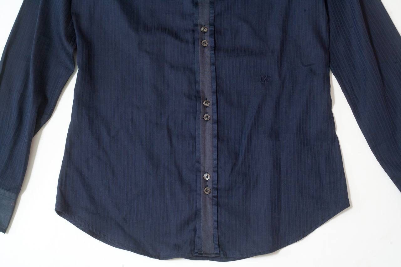 Dolce & Gabbana Dolce & Gabbana cotton seta slim shirt Size US M / EU 48-50 / 2 - 2 Thumbnail