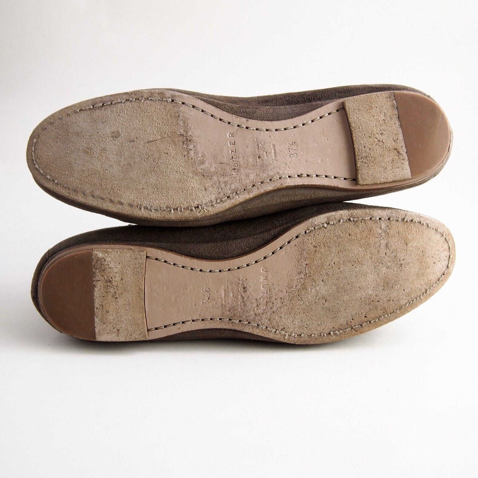 Designer Unutzer Tassel Loafers Brown Suede Womens EU 37.5 US 7.5 Size US 7.5 / IT 37.5 - 6 Thumbnail