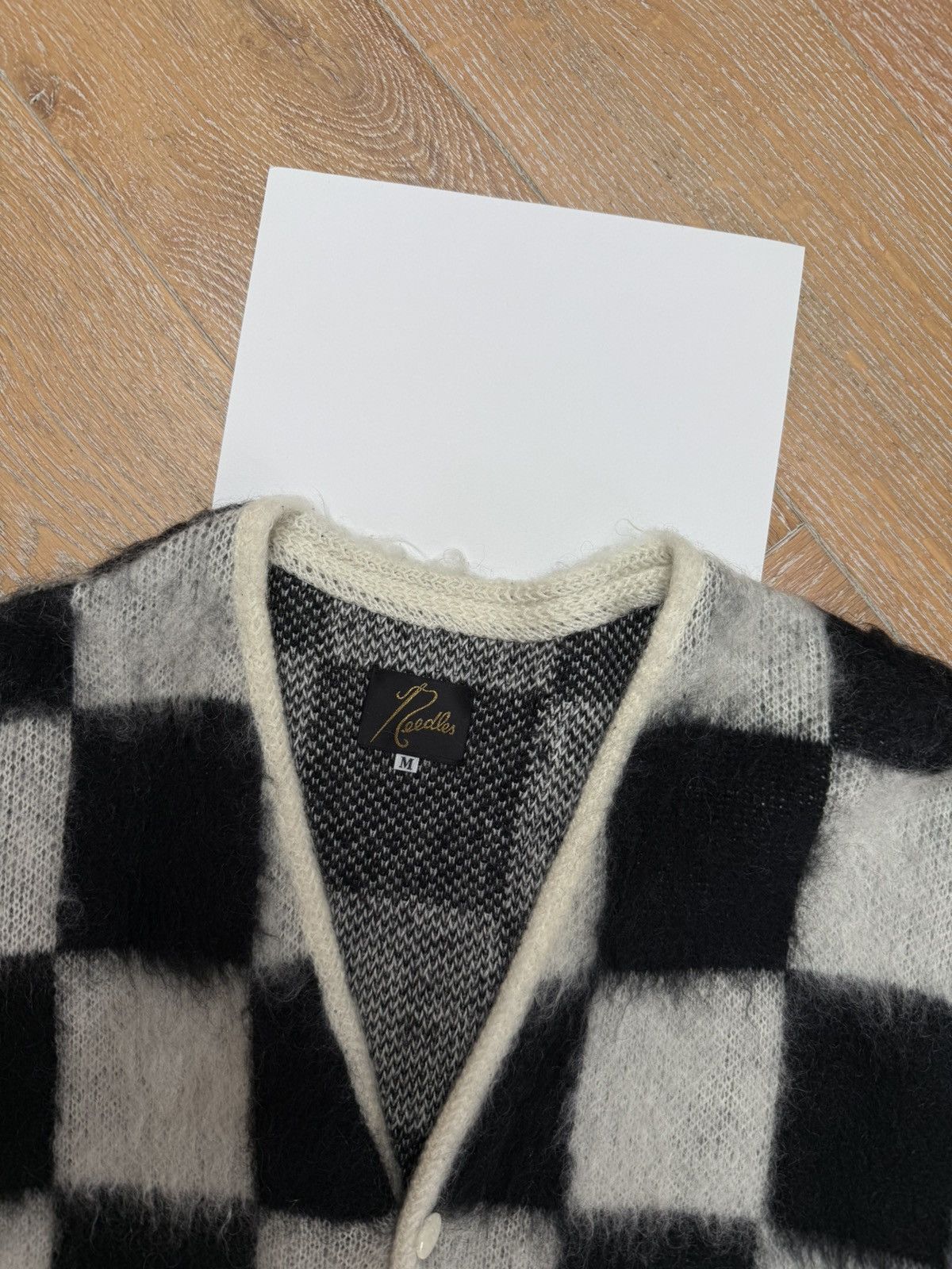 Needles Needles cardigan mohair Medium M Size US M / EU 48-50 / 2 - 2 Thumbnail
