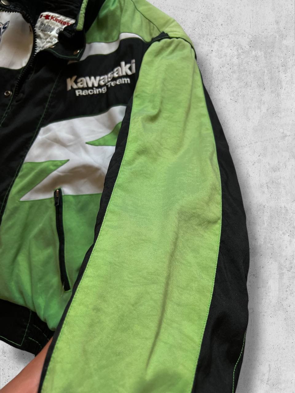 Other KAWASAKI 3 in 1 Racing Jacket + VEST vintage bomber Size US L / EU 52-54 / 3 - 7 Thumbnail