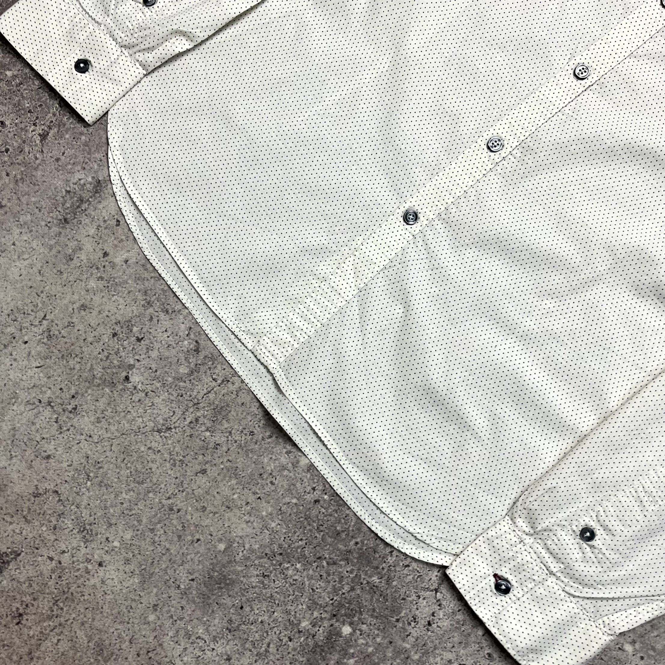 Paul Smith Paul Smith White Polka Dot Long Sleeve Button Shirt Size XL Size US XL / EU 56 / 4 - 2 Thumbnail
