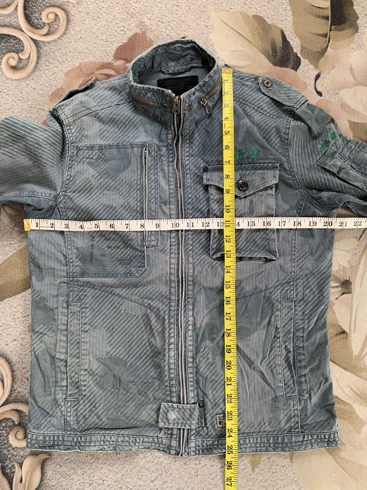 Japanese Brand ARATA I'Z FRONTIER MILITARY WORK STYLE JACKET Size US L / EU 52-54 / 3 - 15 Thumbnail