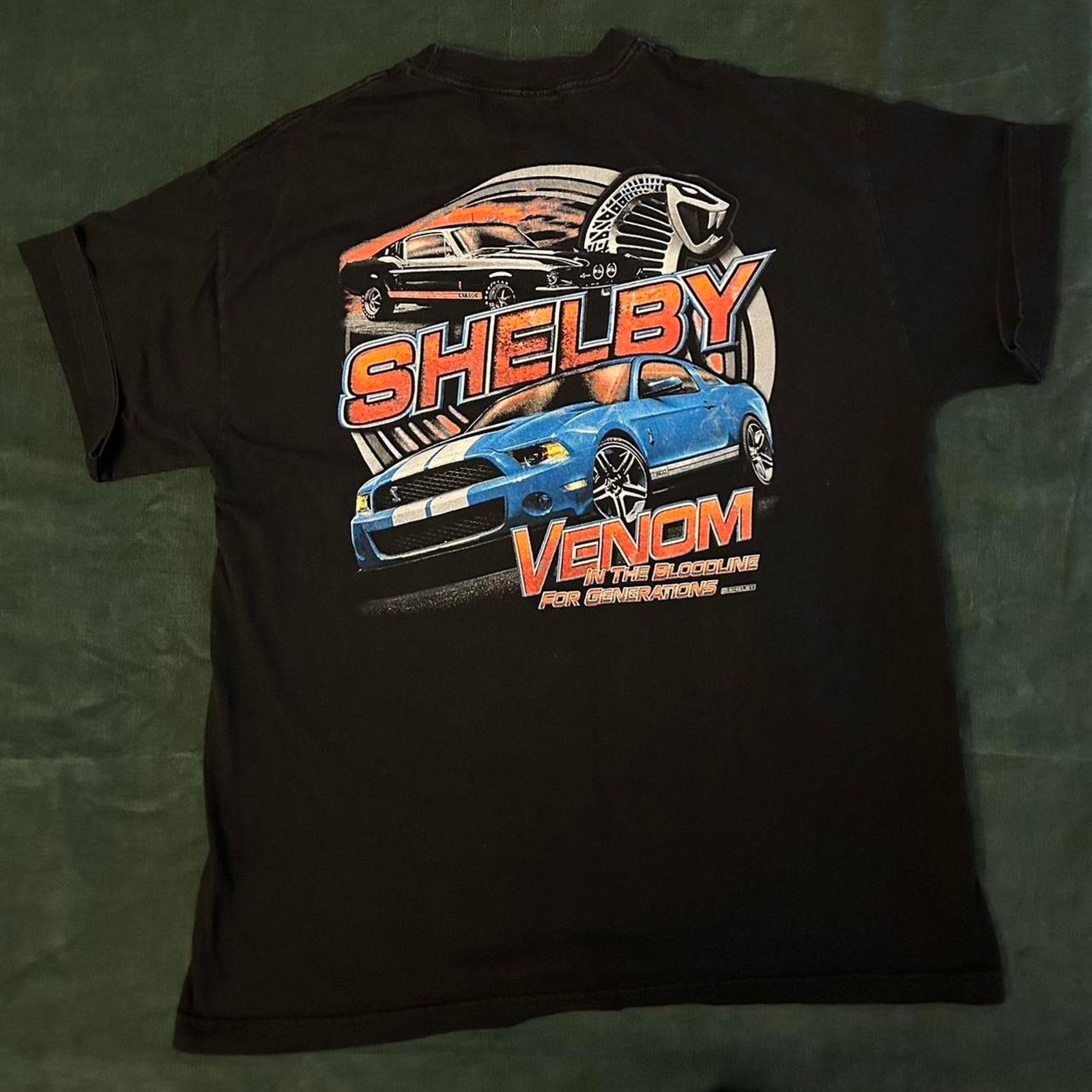 AAA y2k Shelby cobra graphic tee Size US L / EU 52-54 / 3 - 3 Thumbnail