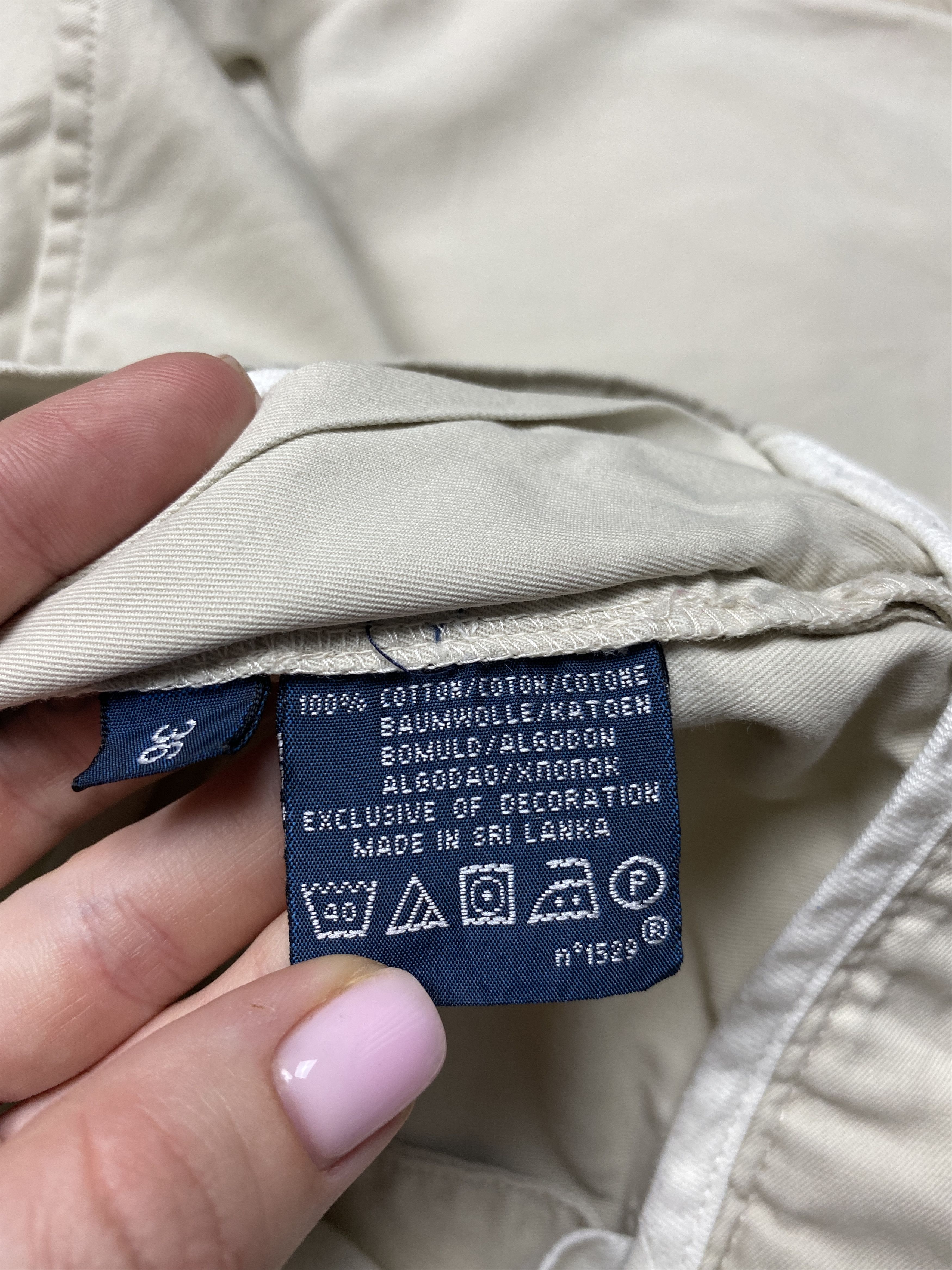 Polo Ralph Lauren × Ralph Lauren × Vintage Polo Ralph Lauren Vintage Mens Prospect Chino Shorts Size US 36 / EU 52 - 9 Thumbnail