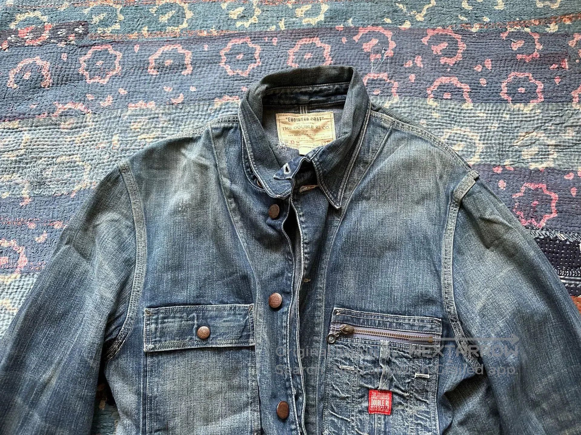 RRL Ralph Lauren RRL Vintage Wash Denim Jacket. Size US L / EU 52-54 / 3 - 4 Thumbnail