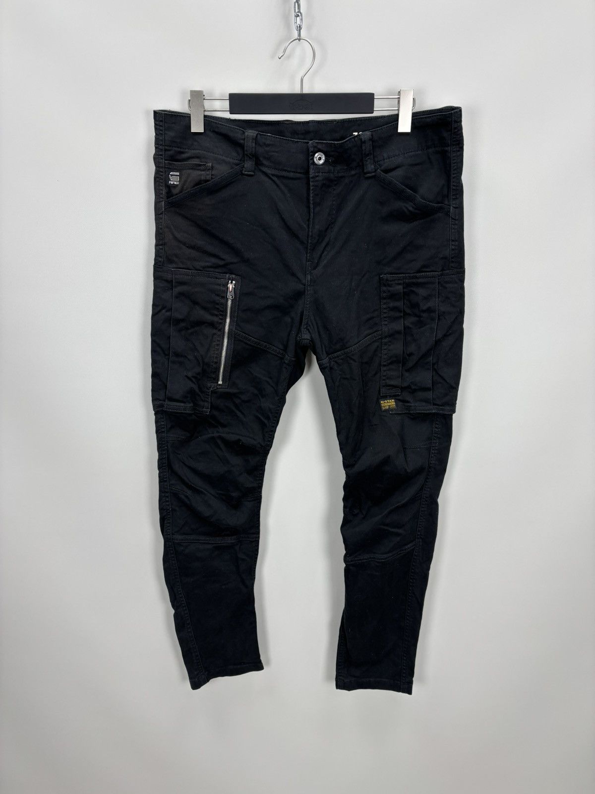 G-Star Mens cargo pants G Star Raw Size 38 Color Black Size US 38 / EU 54 - 1 Thumbnail