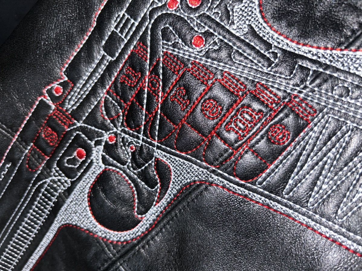 Supreme Supreme Gun Leather Jacket Size US S / EU 44-46 / 1 - 10 Thumbnail