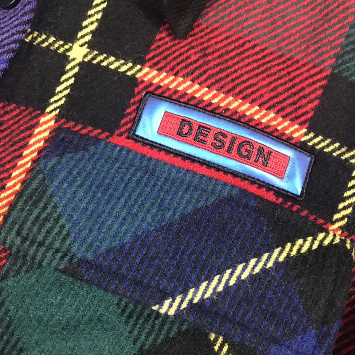 Designer × Flannel × Japanese Brand DESIGN FLANNEL SNAP BUTTON JACKET Size US M / EU 48-50 / 2 - 7 Thumbnail