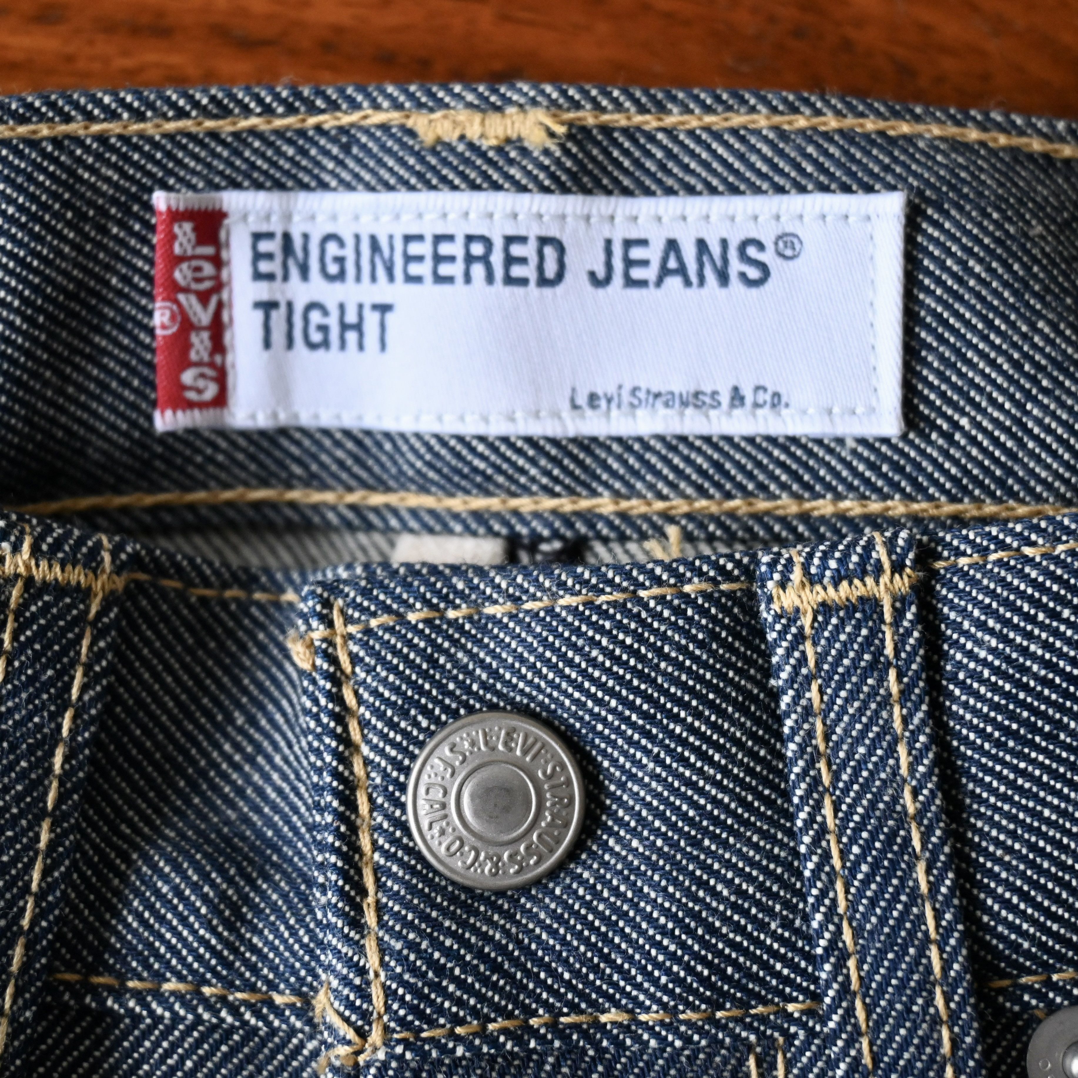 Levi's DEADSTOCK 2000s Levi's ENGINEERED JEANS "TIGHT FIT" Size 28" / US 6 / IT 42 - 14 Thumbnail