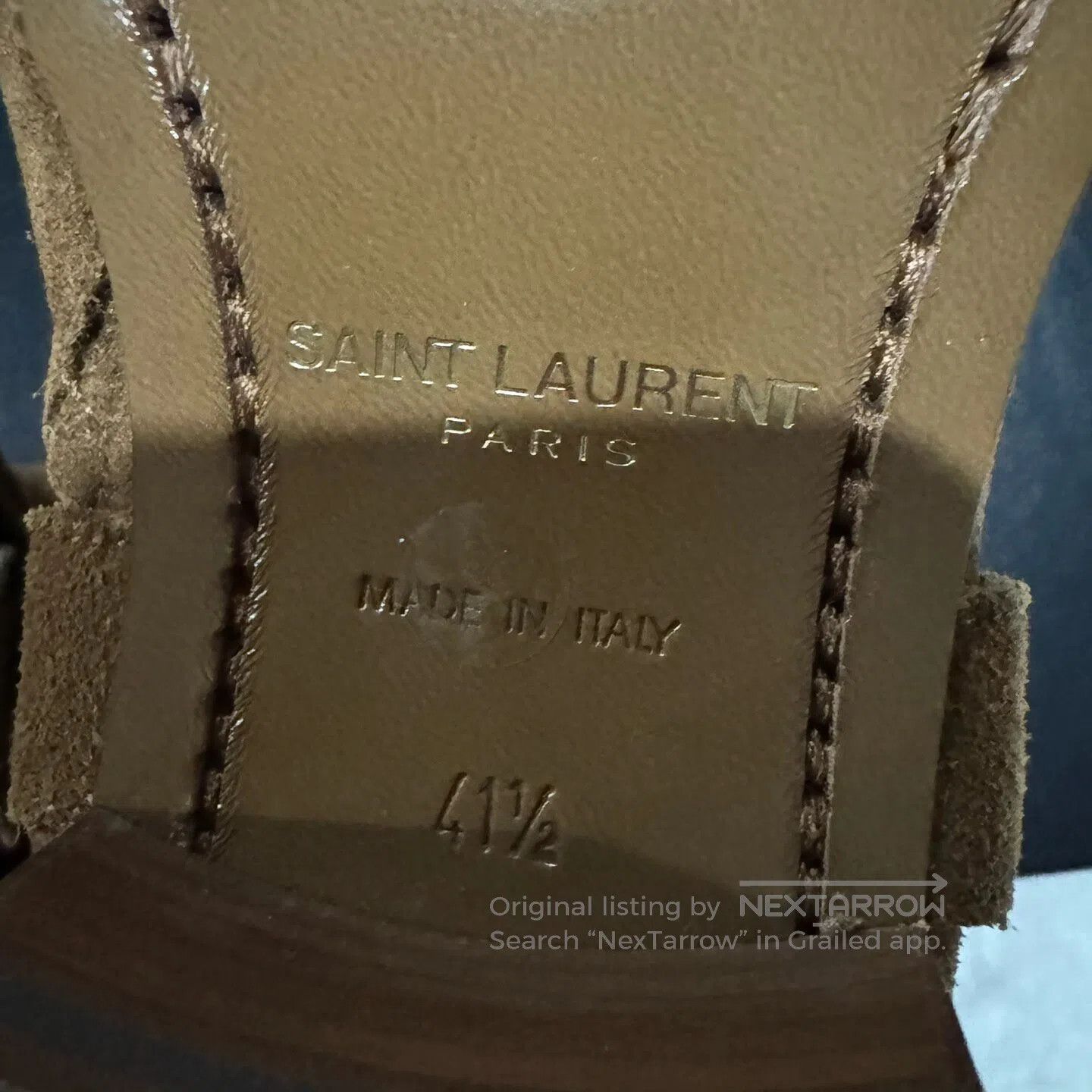 Saint Laurent Paris Saint Laurent Paris Suede Chelsea boots| Size US 8.5 / EU 41-42 - 6 Thumbnail