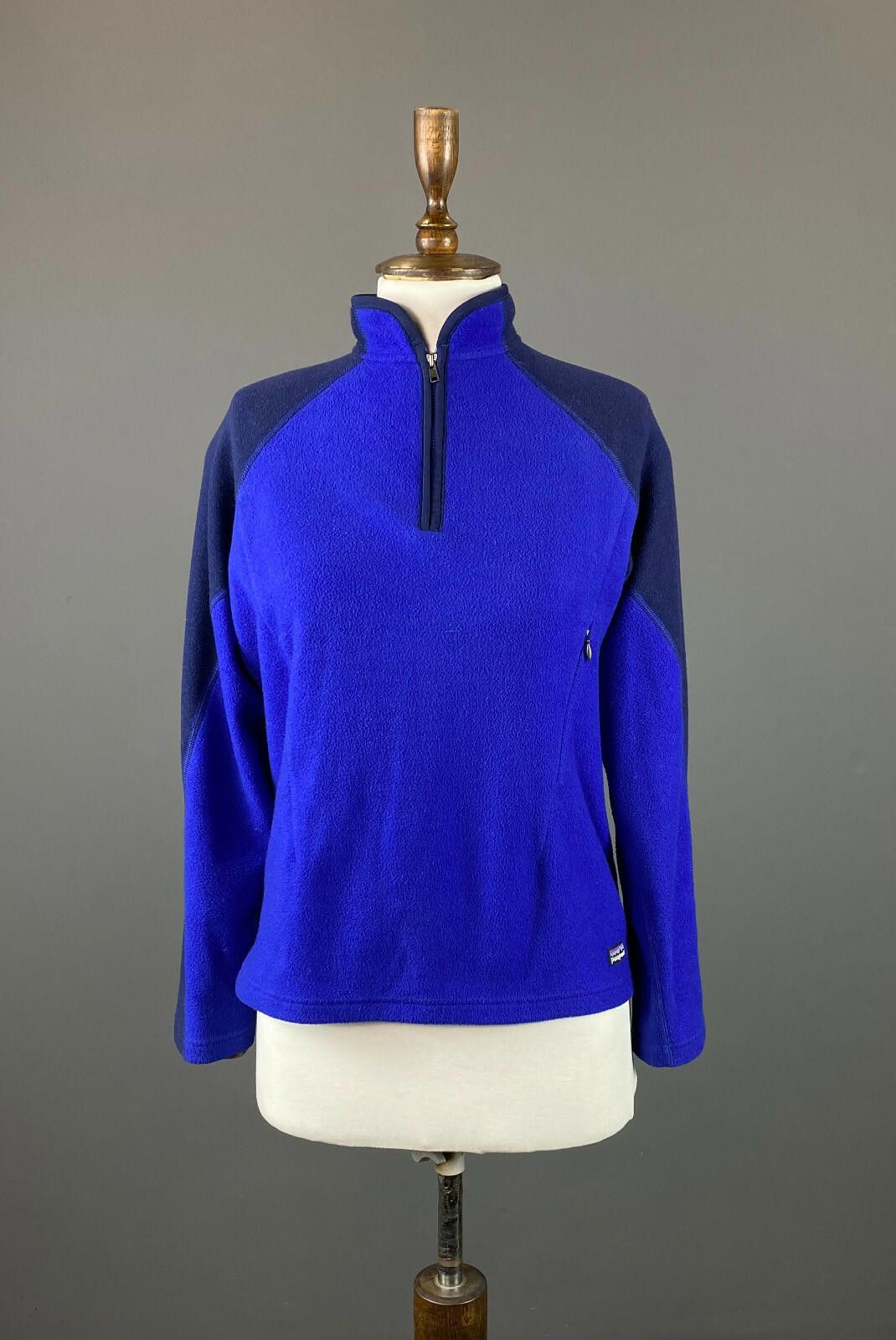 Patagonia Kid's Patagonia Blue 1/4 Zip High Fleece Sweater Size XL Size ONE SIZE - 1 Thumbnail