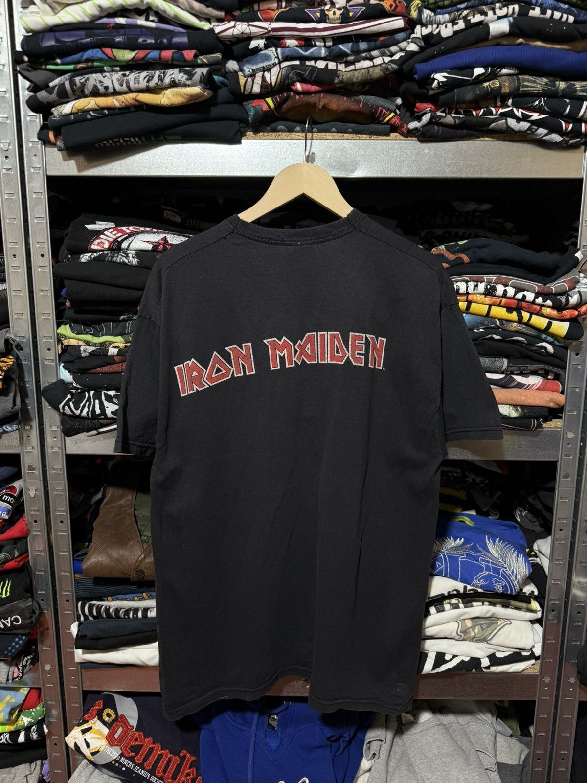 Band Tees Vintage 1999 Iron Maiden Don’t Walk Rock Band T-Shirt Y2K Size US XL / EU 56 / 4 - 2 Thumbnail