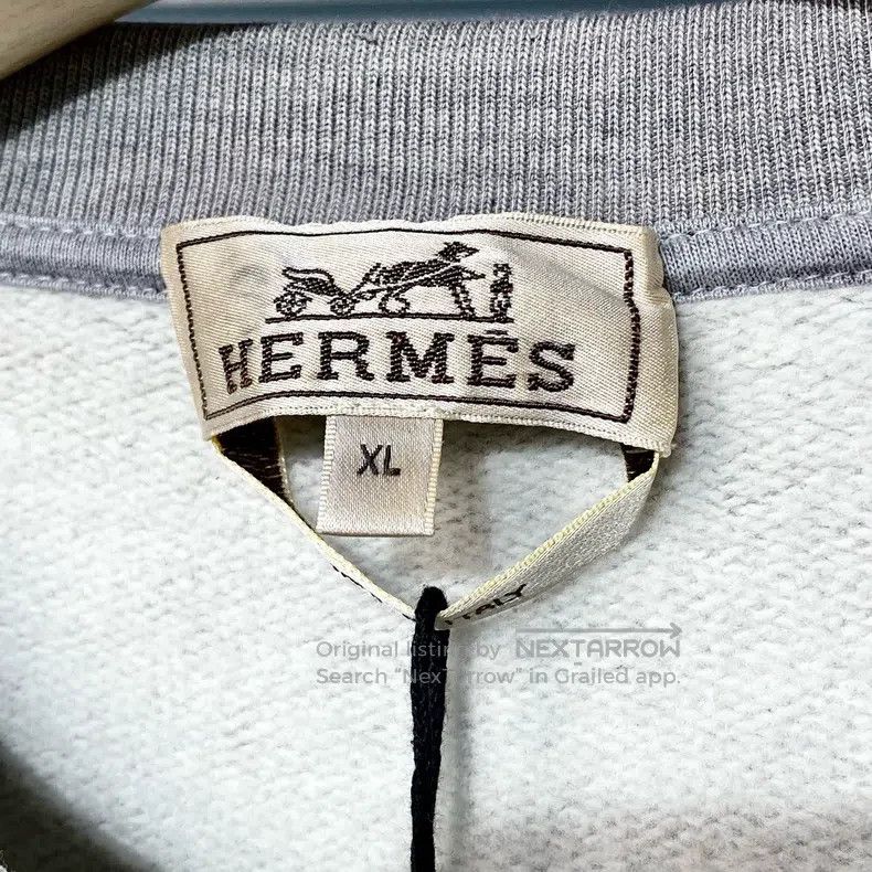 Hermes Hermes SS23 sweatshirt, long sleeve, diving 3D print, fitt Size US XL / EU 56 / 4 - 5 Thumbnail