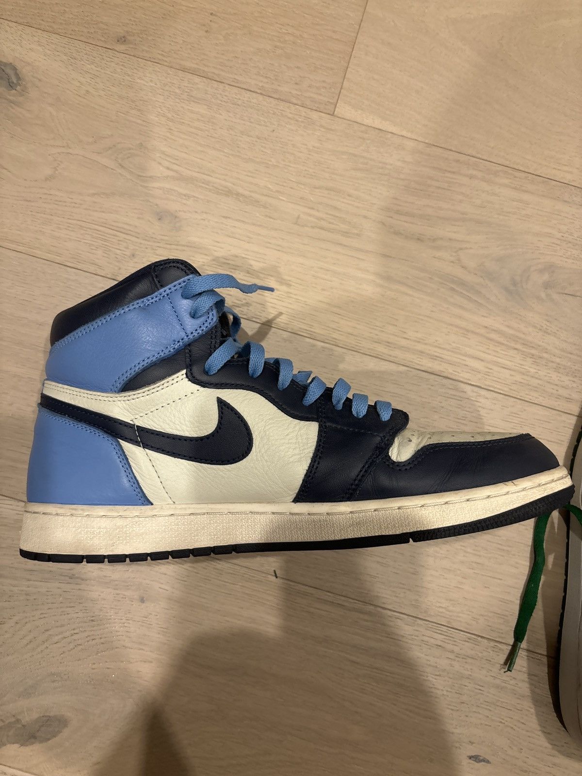 Jordan Brand × Nike Air Jordan 1 Obsidian Size US 12.5 / EU 45-46 - 2 Thumbnail