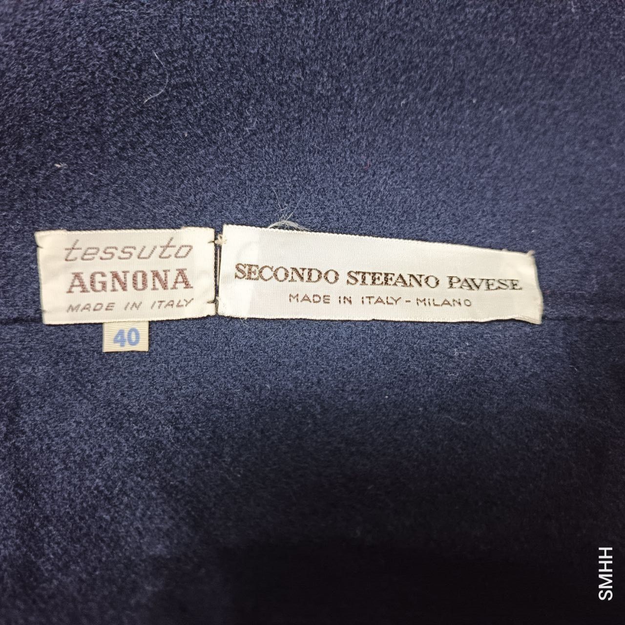Agnona 🔥 Vintage AGNONA Navy Wool Jacket – Size 40 Size M / US 6-8 / IT 42-44 - 11 Thumbnail