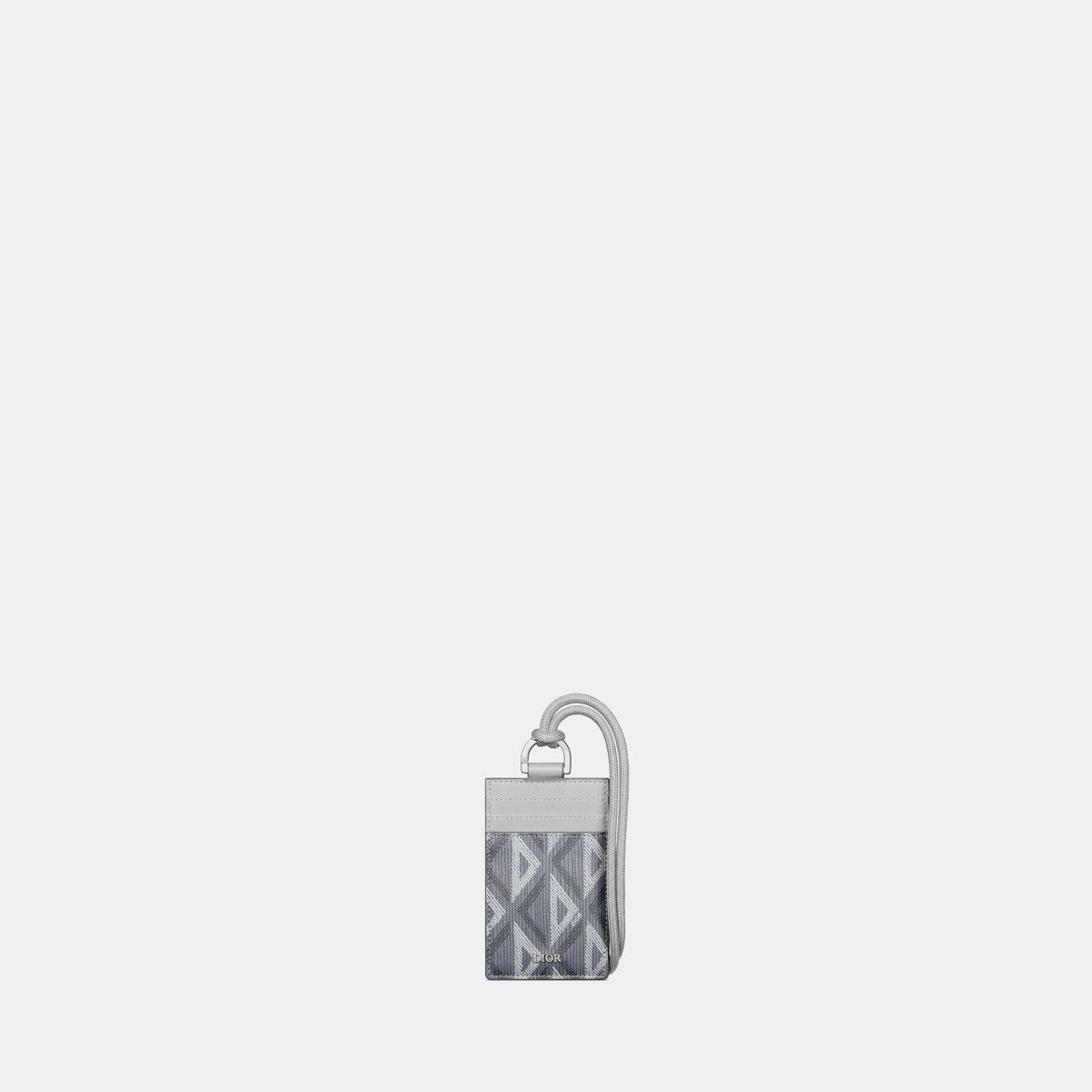 Dior o1bcso1str0226 Size :OS/ Vertical Card Holder in Grey Size ONE SIZE - 1 Thumbnail