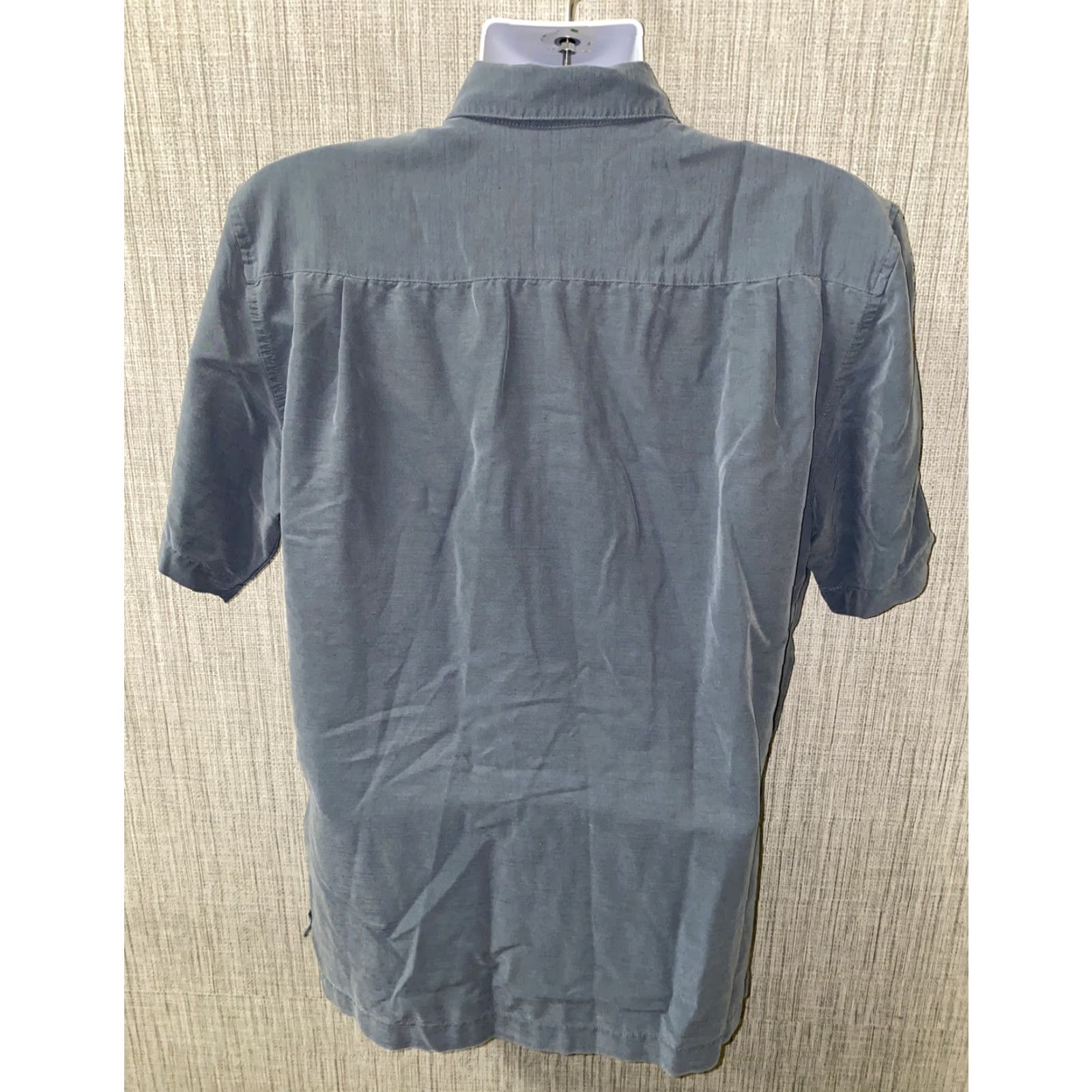 Quiksilver Quiksilver Waterman Mens Blue Short Sleeve Aloha Style Hawaiian Shirt Size L Size US L / EU 52-54 / 3 - 5 Thumbnail