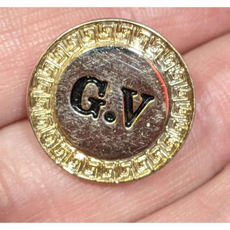 Other Vintage 90s Gianni Versace Gold Tone Lapel PIn Size ONE SIZE - 3 Thumbnail