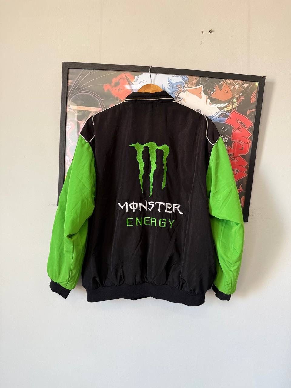 Vintage Vintage Kawasaki Bridgestone Monster Energy Racing Jacket Size US XL / EU 56 / 4 - 17 Thumbnail