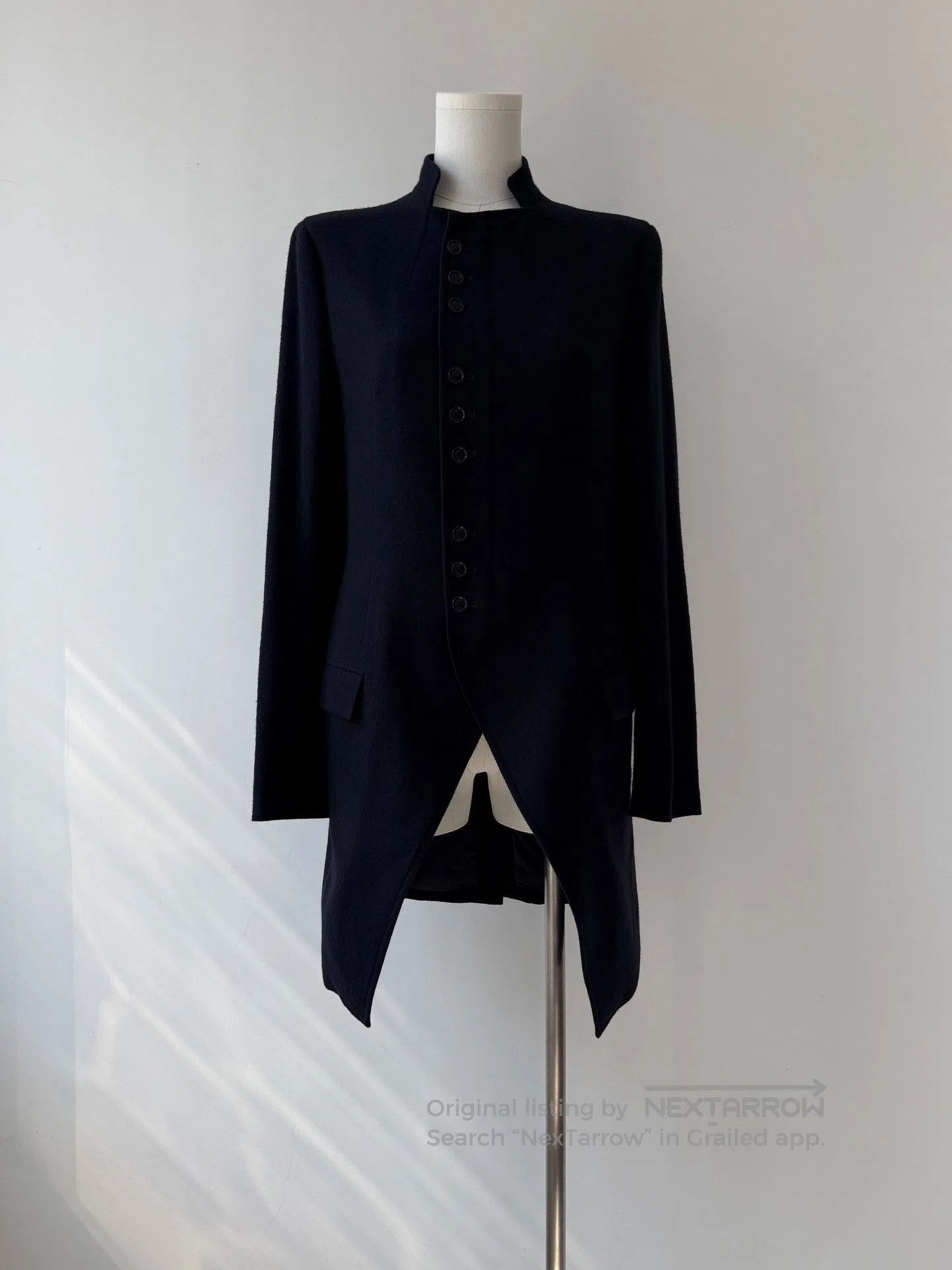 Yohji Yamamoto Yohji Yamamoto Y's 23AW Buttoned Coat. Size US M / EU 48-50 / 2 - 1 Thumbnail