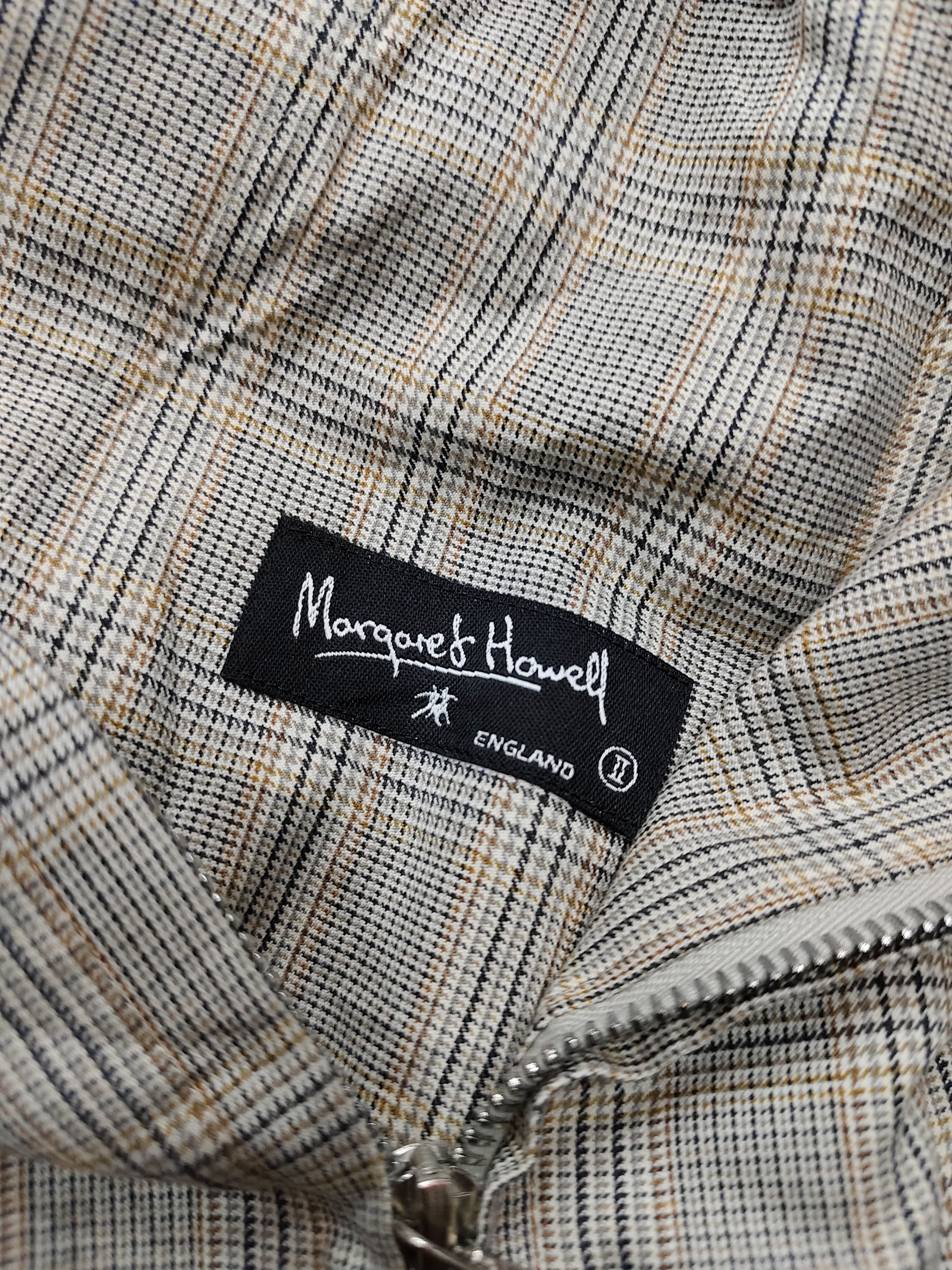 Margaret Howell 90s Margaret Howell- British Minimal Tailored Check Jacket Size M / US 6-8 / IT 42-44 - 7 Thumbnail