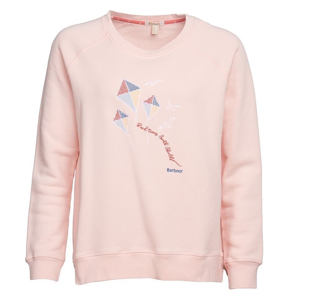Barbour Women’s Barbour Pink Promenade Sweatshirt Size UK 16 /Eu 42 Size XL / US 12-14 / IT 48-50 - 1 Thumbnail