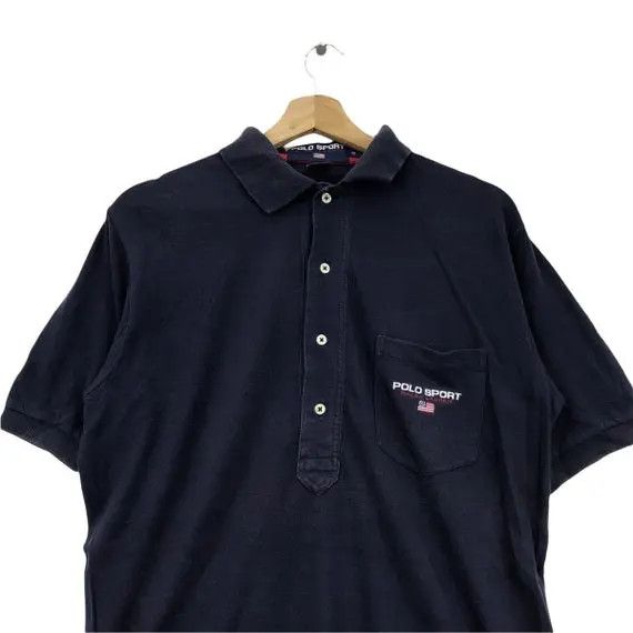 Polo Ralph Lauren Vtg 90’ Polo Sport USA RALPH LAUREN Polo Tee Shirt Size US M / EU 48-50 / 2 - 4 Thumbnail