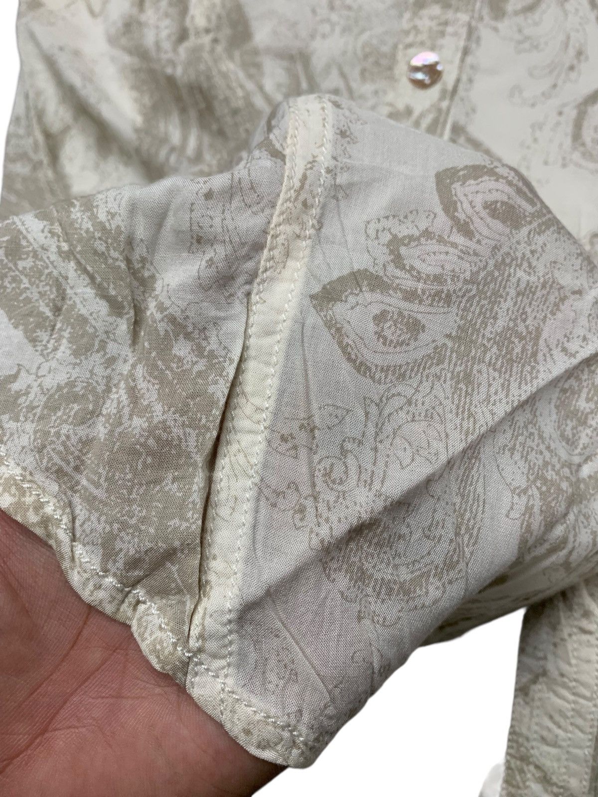 GOA Japanese GOA Y2k slim fit full print linen shirt Size US M / EU 48-50 / 2 - 4 Thumbnail