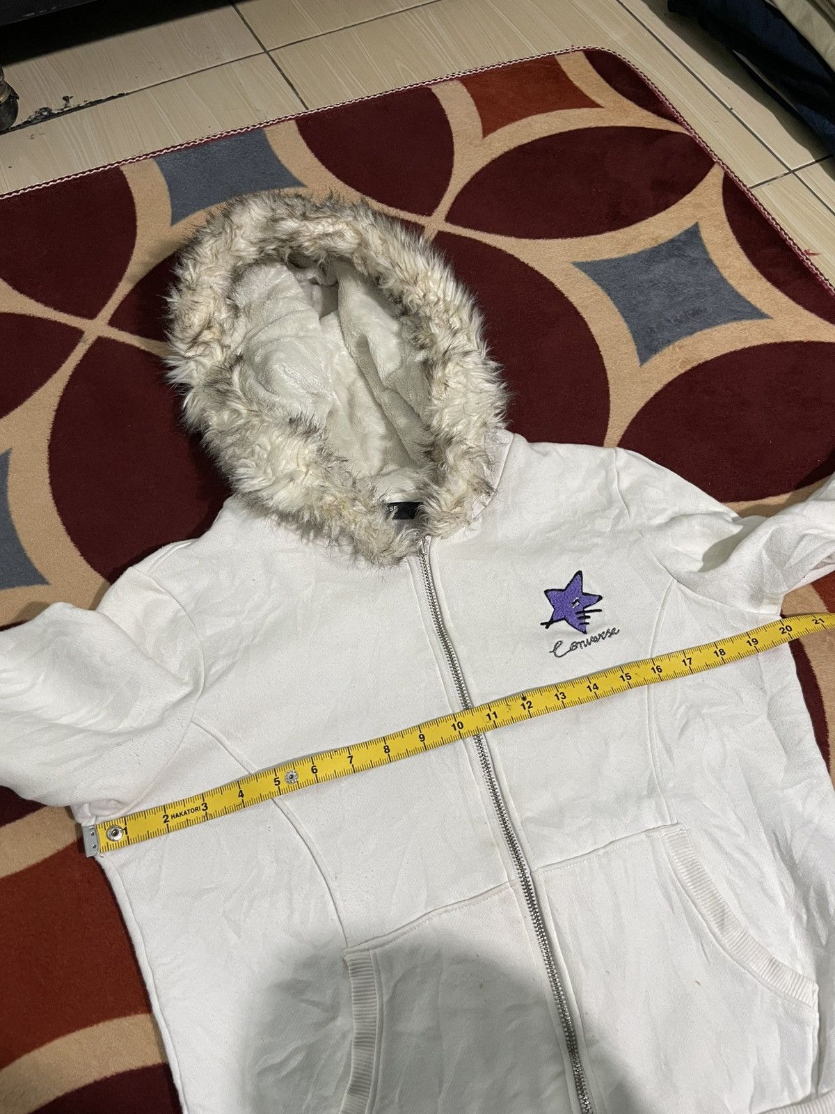 Converse (Send offer) CONVERSE FUR HOODIE JACKET Size US M / EU 48-50 / 2 - 3 Thumbnail