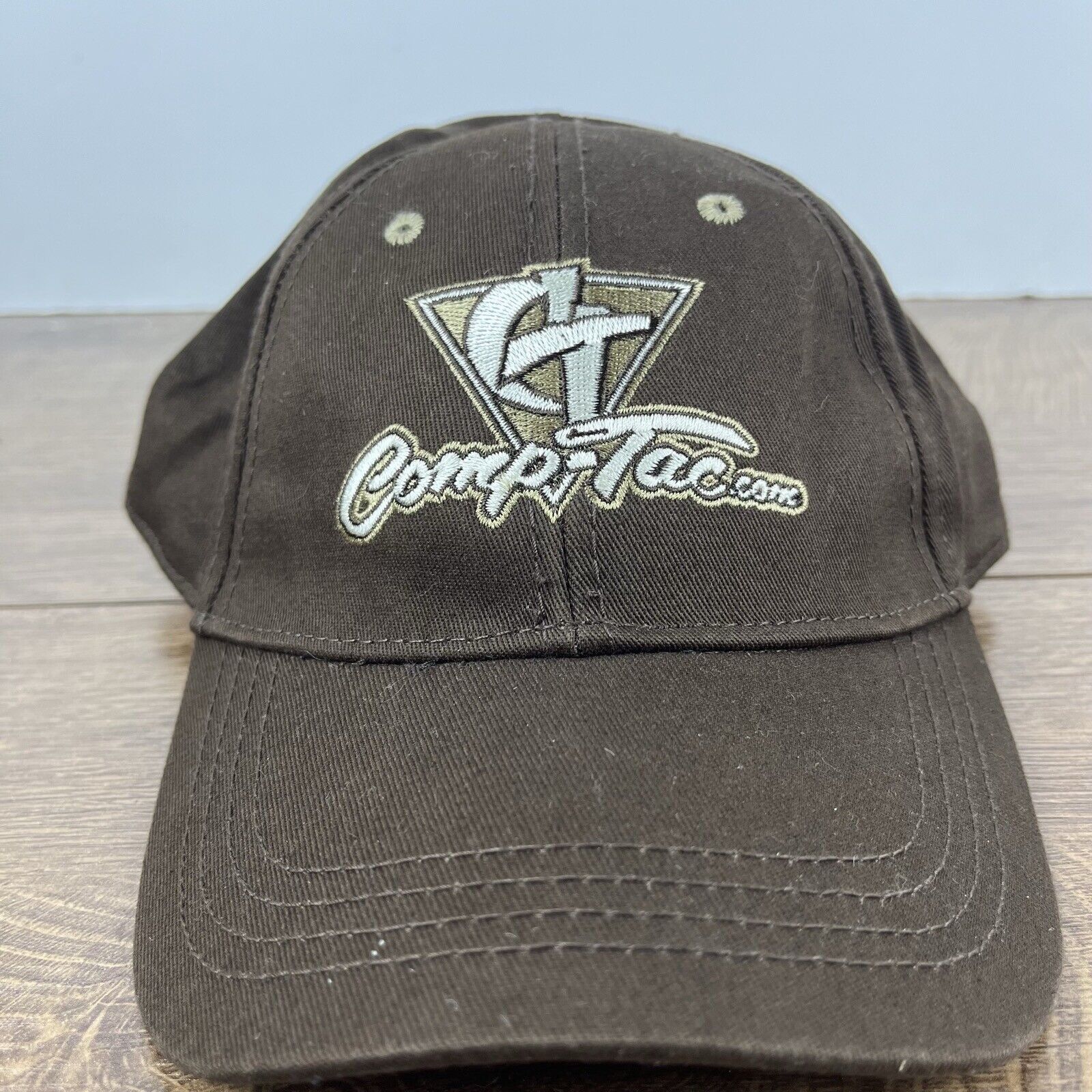 Other Comp Tac Hat CompTac Brown Cap Adjustable Brown Adult Size H Size ONE SIZE - 2 Thumbnail