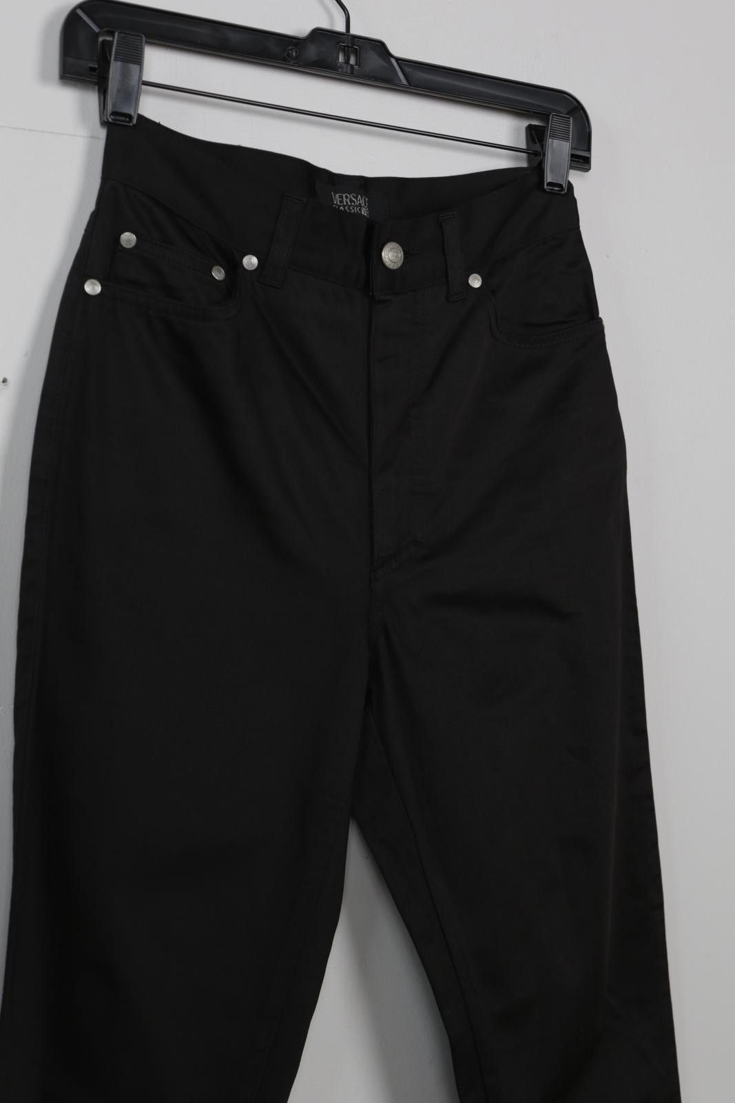 Versace 00's Versace Classic V2 Straight-Leg-Pant Size 27" / US 4 / IT 40 - 3 Thumbnail