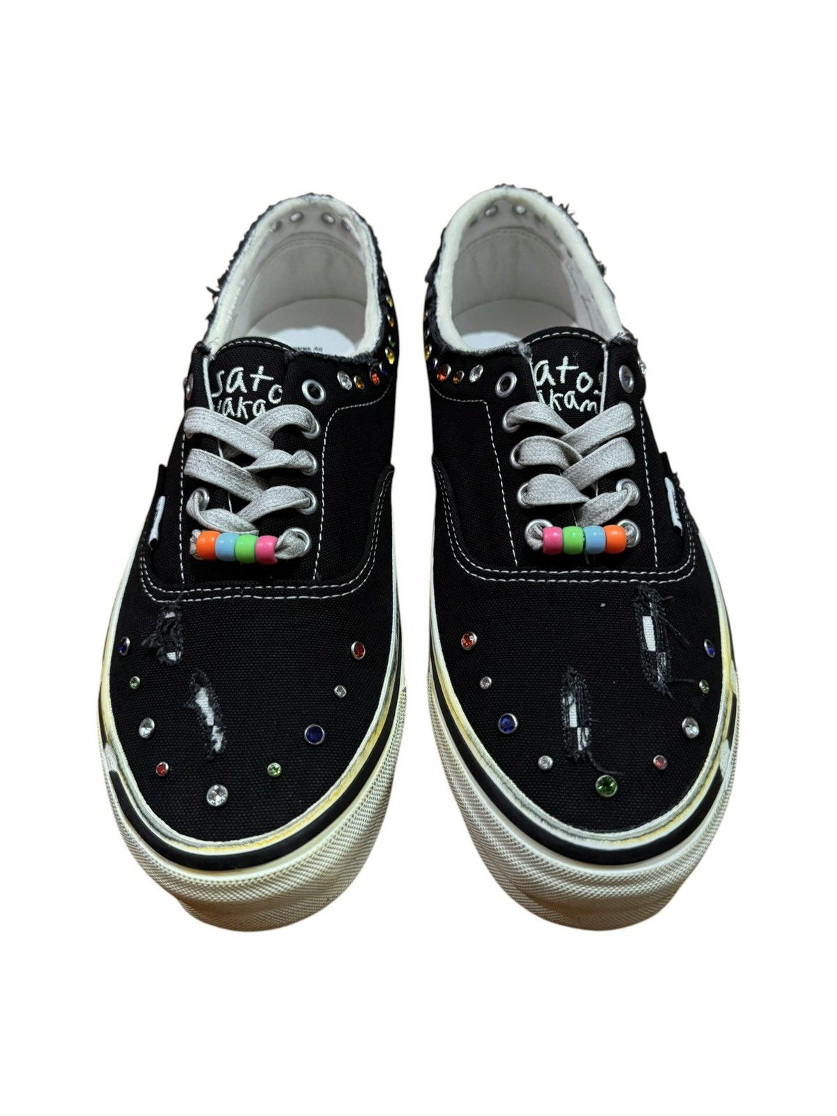 Satoshi Nakamoto × Vans Vans OTW Era 95 Satoshi Nakamoto Round Lucky Charm Size US 9.5 / EU 42-43 - 3 Thumbnail