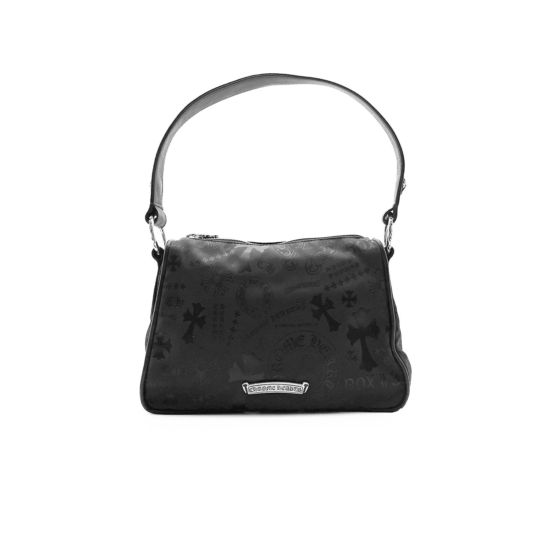 Chrome Hearts Chrome Hearts Silver Dagger Tonal Monogram Black Nugget Bag Size ONE SIZE - 3 Thumbnail