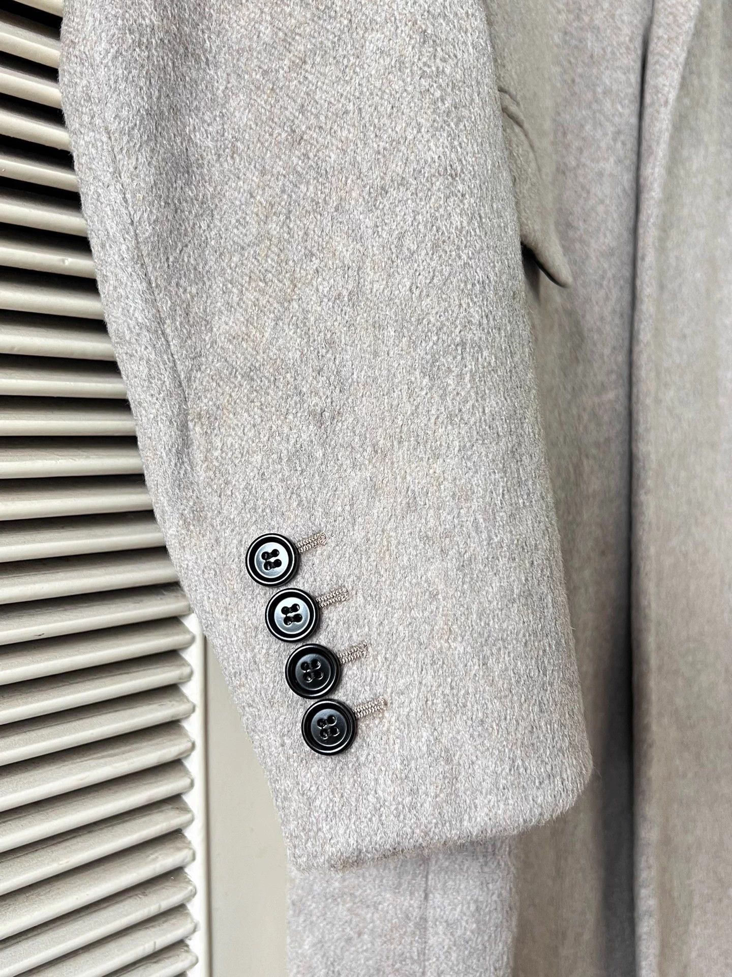 Dior Dior Men's Classic Gray Long Coat IT48 Size US M / EU 48-50 / 2 - 5 Thumbnail