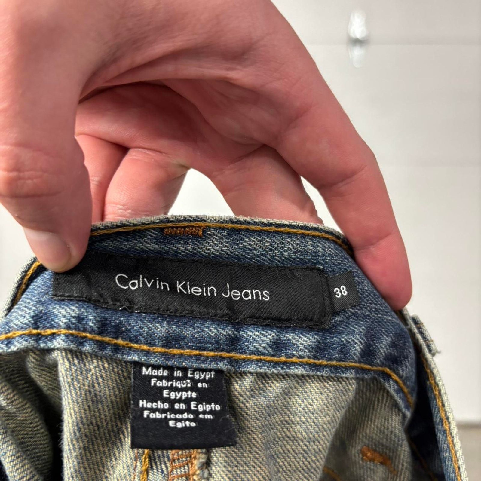 Calvin Klein Y2K Calvin Klein Loose fit Baggy Jeans Size US 38 / EU 54 - 4 Thumbnail